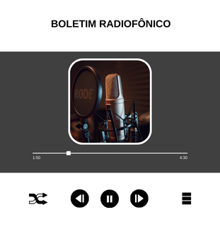 Boletim radiofônico