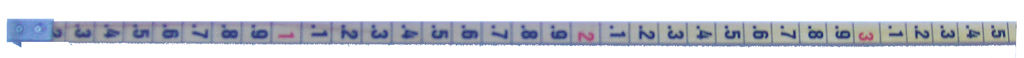 1P - 1-PIECE RULER