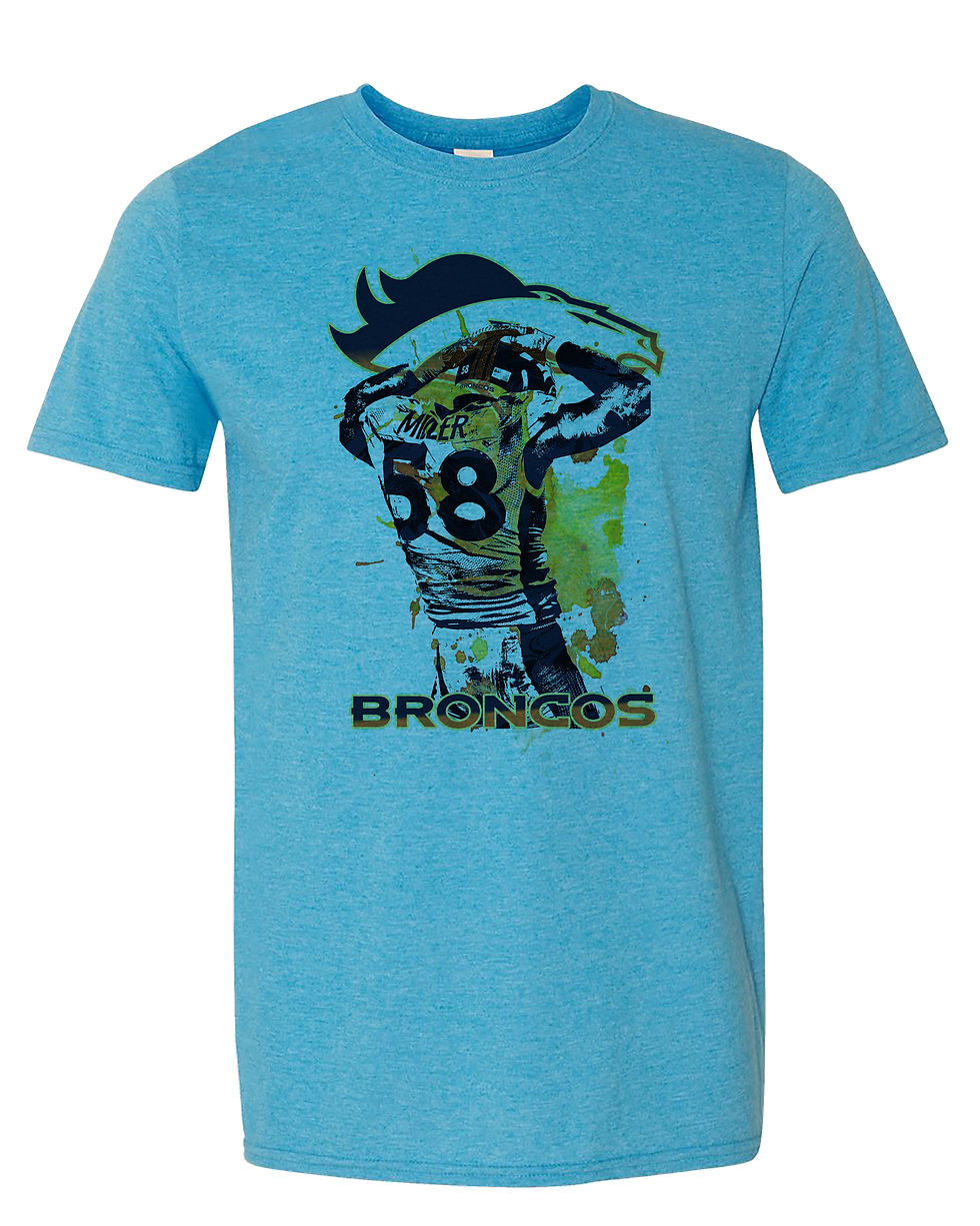 Thumbnail: 201116.17 Broncos Miller - T shirt