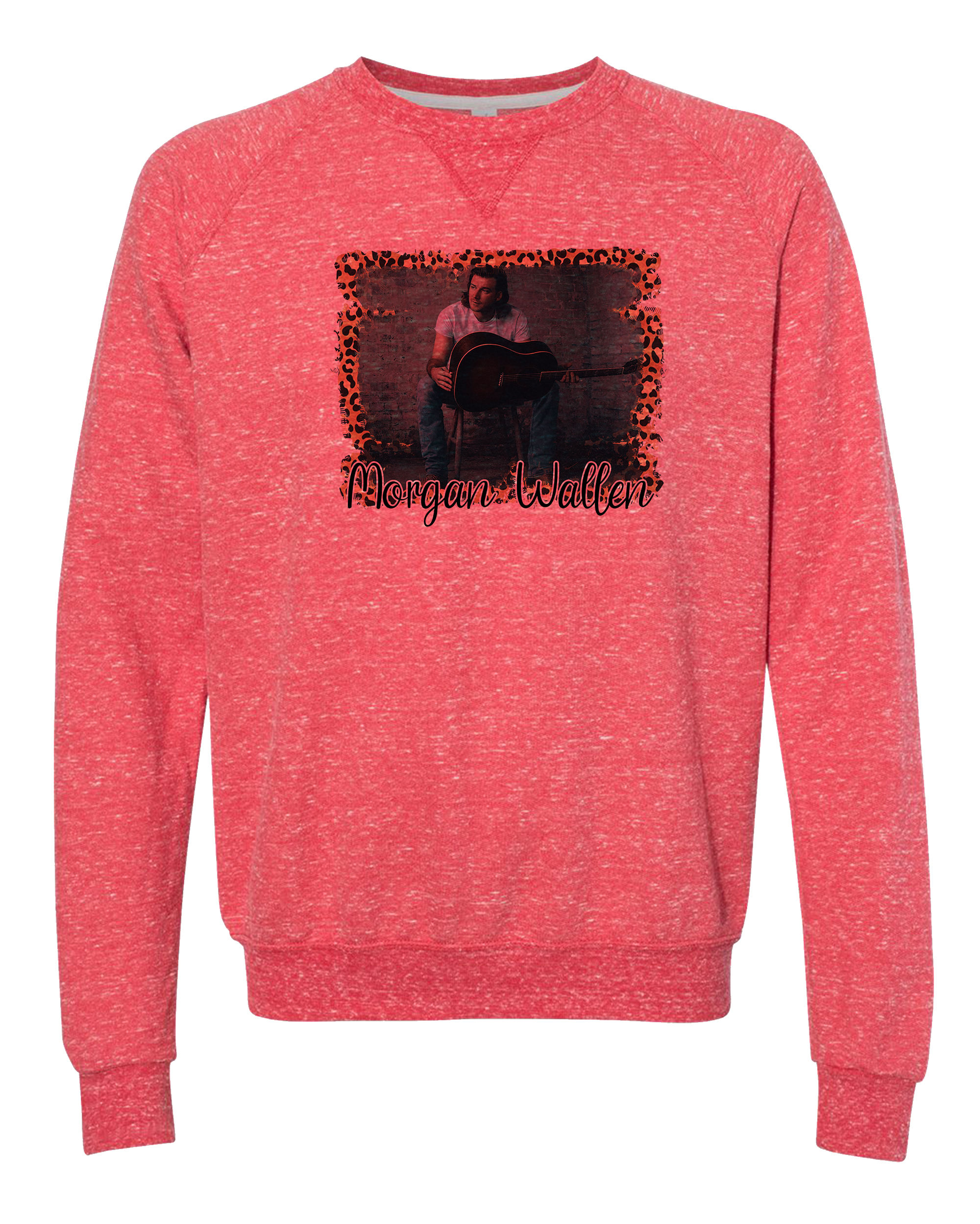 210413.10 Morgan Wallen Picture Cheetah - Sweater