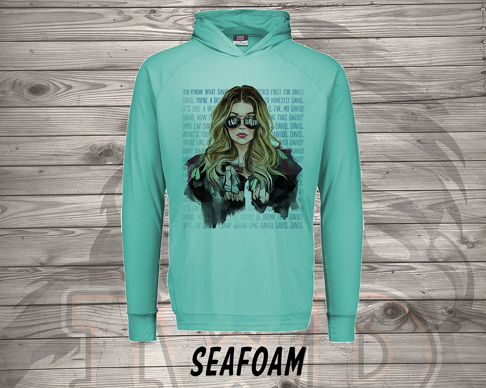 201108.2 Schitts Creek - Alexis Ew David - Long Sleeve Hoodie