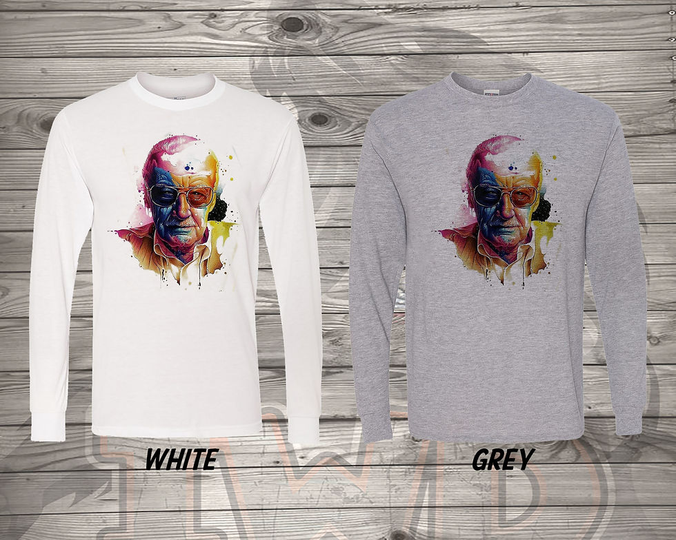 210615.27 Stan Lee Watrer Color - LS T shirt