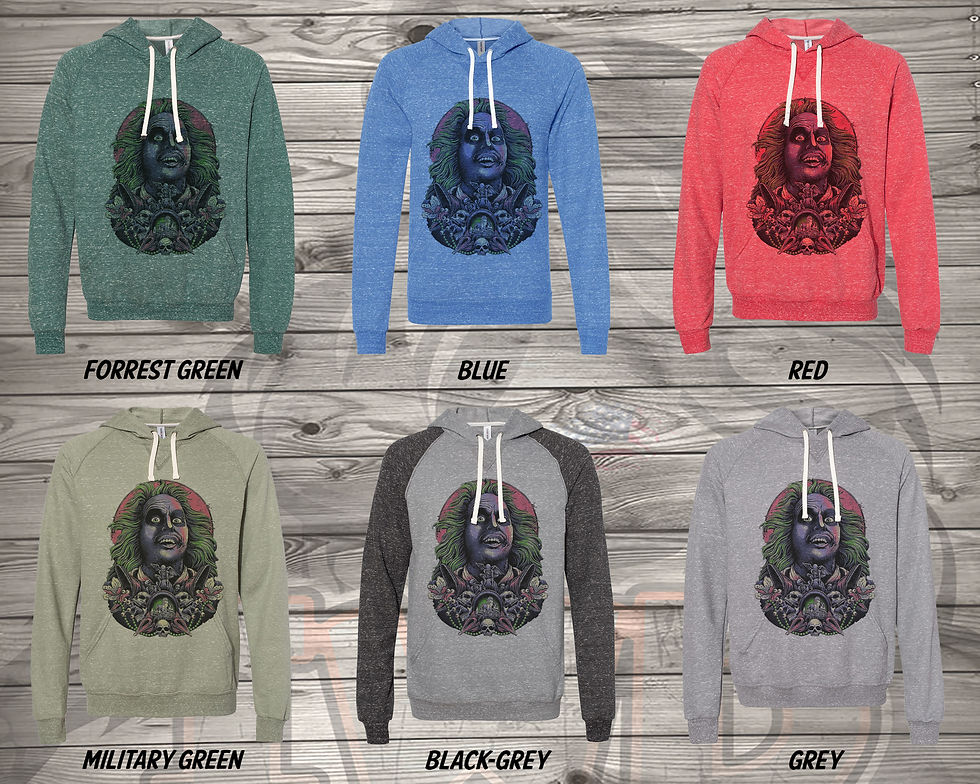 Thumbnail: 211011.9 Bettle Juice Portrait - Mens Hoodie