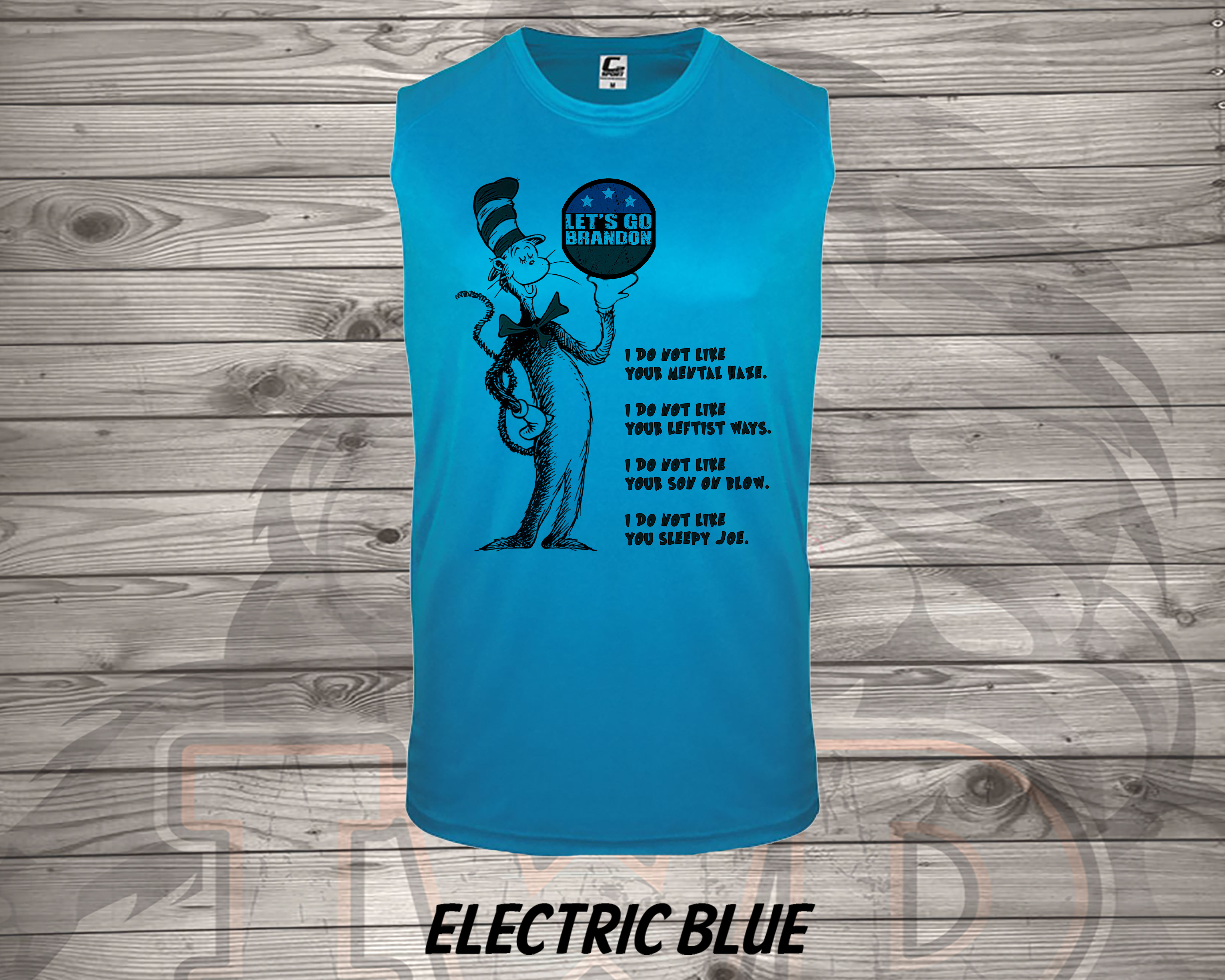 211117.2 Cat In the Hat LGB Poem Update - Mens Tank