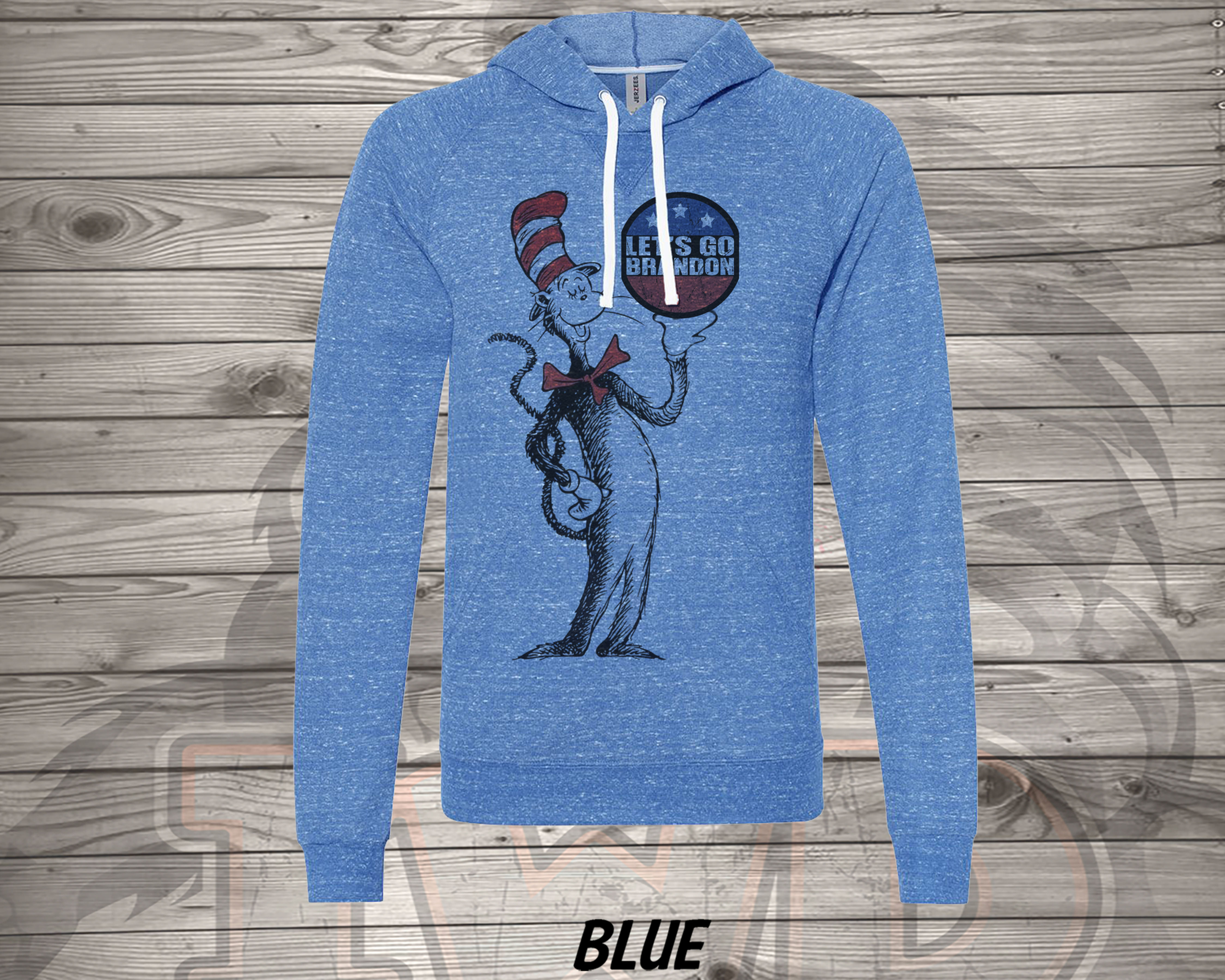 211117.1 Cat In the Hat STanding with Lets Go Brandon in his hand - LS Thick