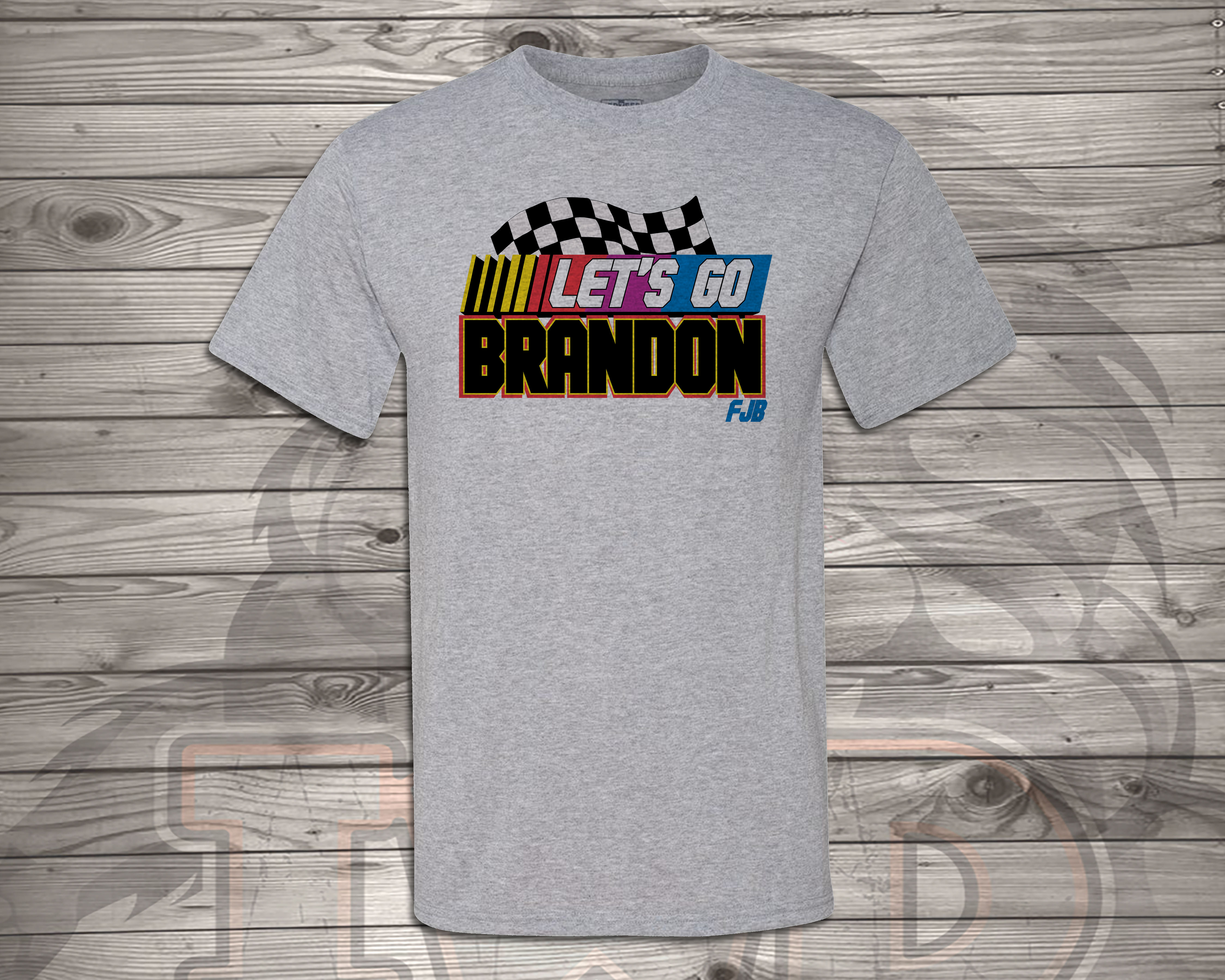 211015.2 Let's Go Brandon Race Day - Stand Alone Shirt