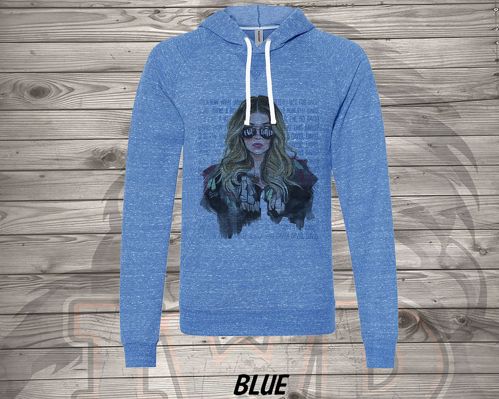 201108.2 Schitts Creek - Alexis Ew David - Long Sleeve Thick Hoodie