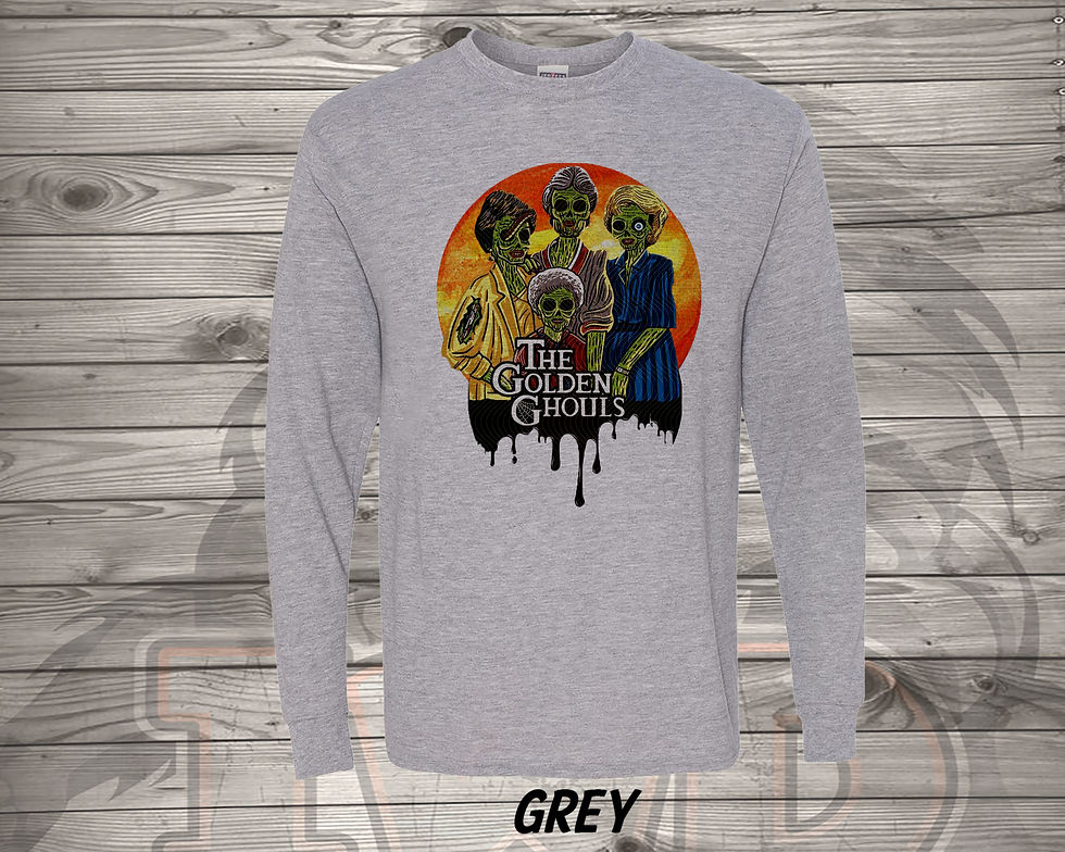 copy of 211011.16 Golden Ghouls - LS T shirt