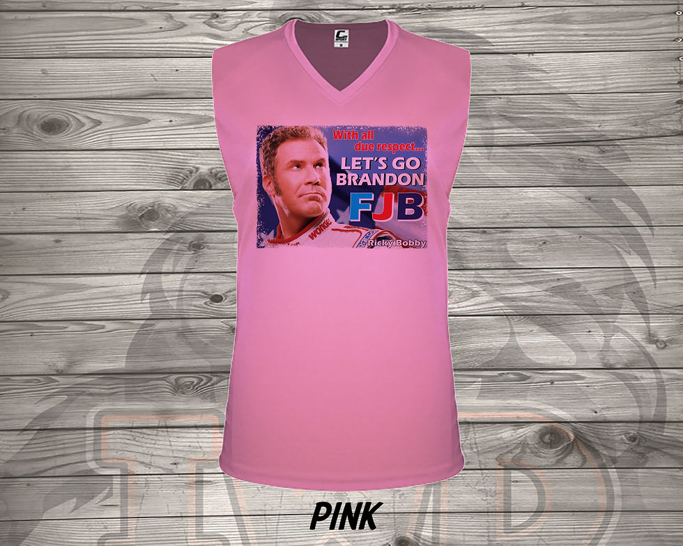 Thumbnail: 211103.13 Lets Go Brandon Ricky Bobby (Not Listed) - Ladies V- Neck