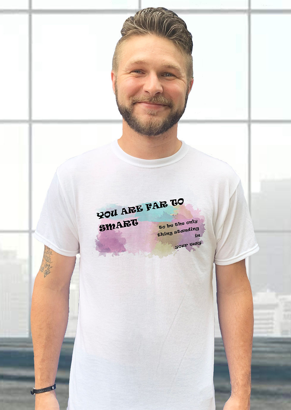 20625.3 You are far to smart - T shirt