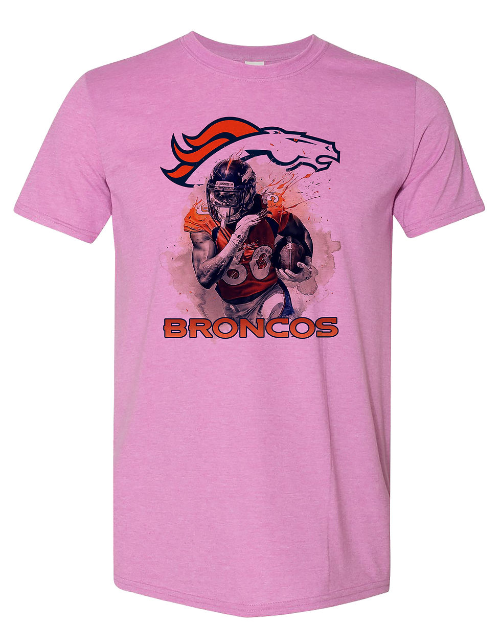Thumbnail: 201116.12 Phillip Lindsay Broncos - T shirt