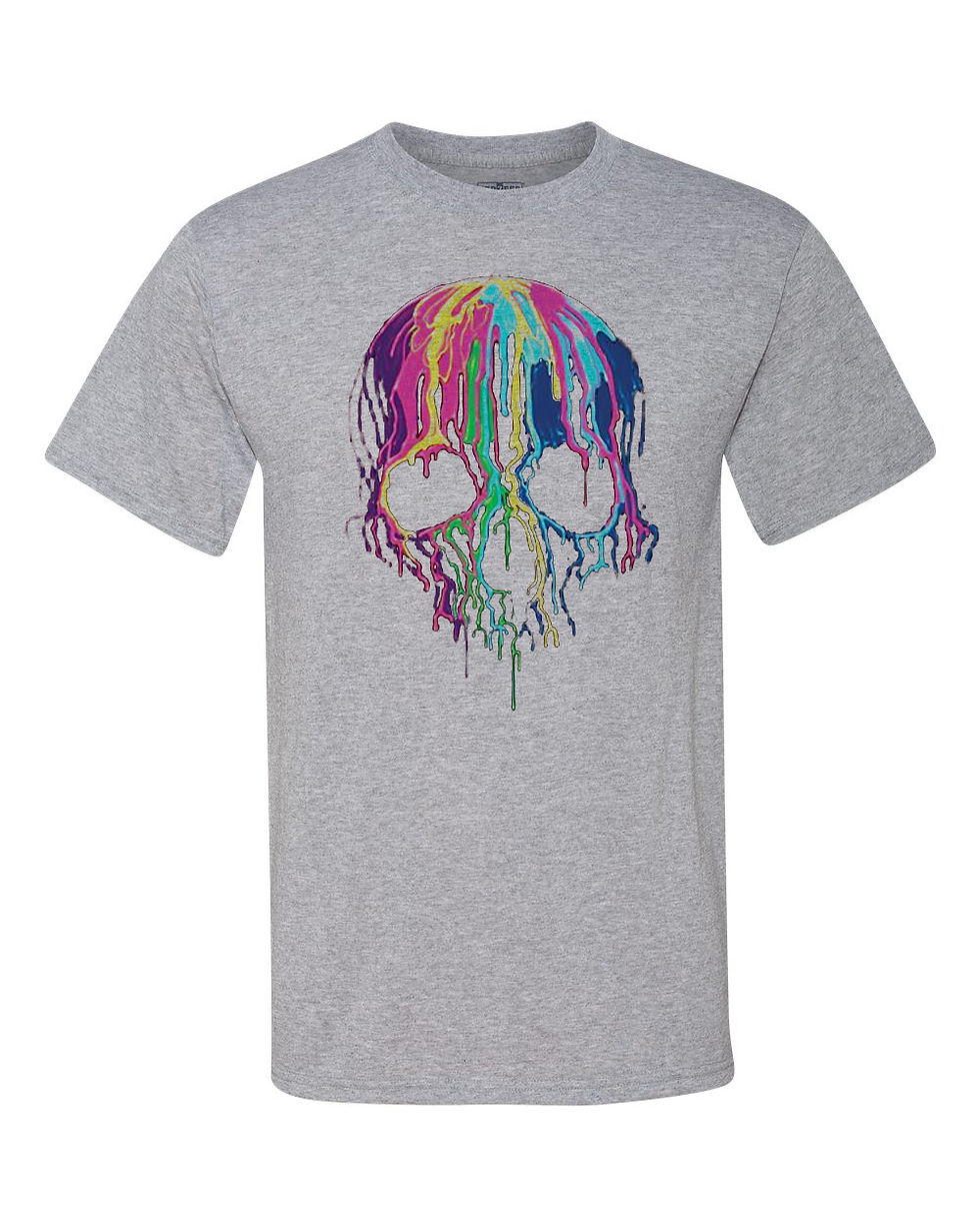 20826.13 Melting Skull - T shirt