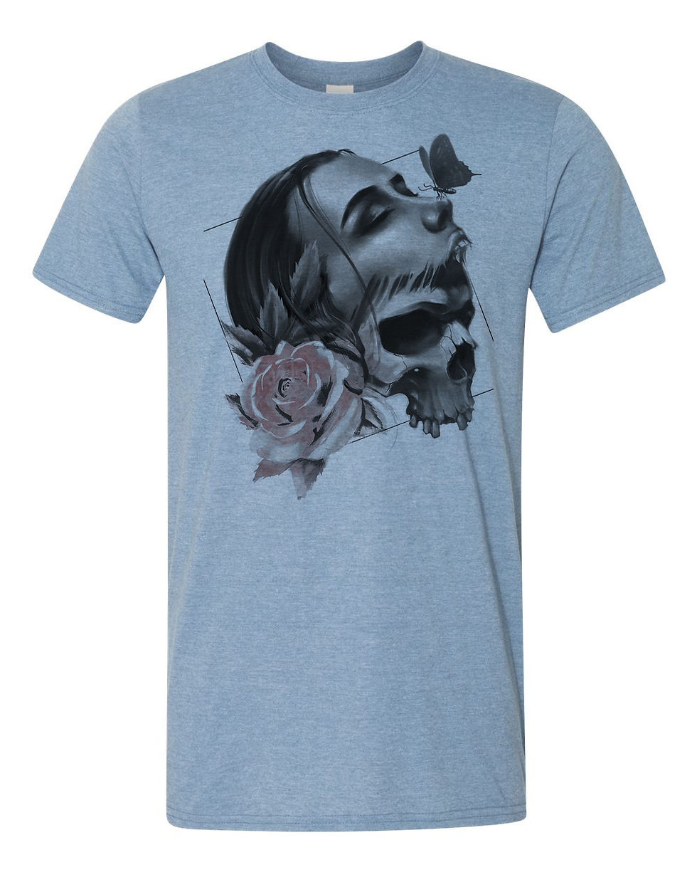 Thumbnail: 20703.3 Beautiful Skull - T shirt