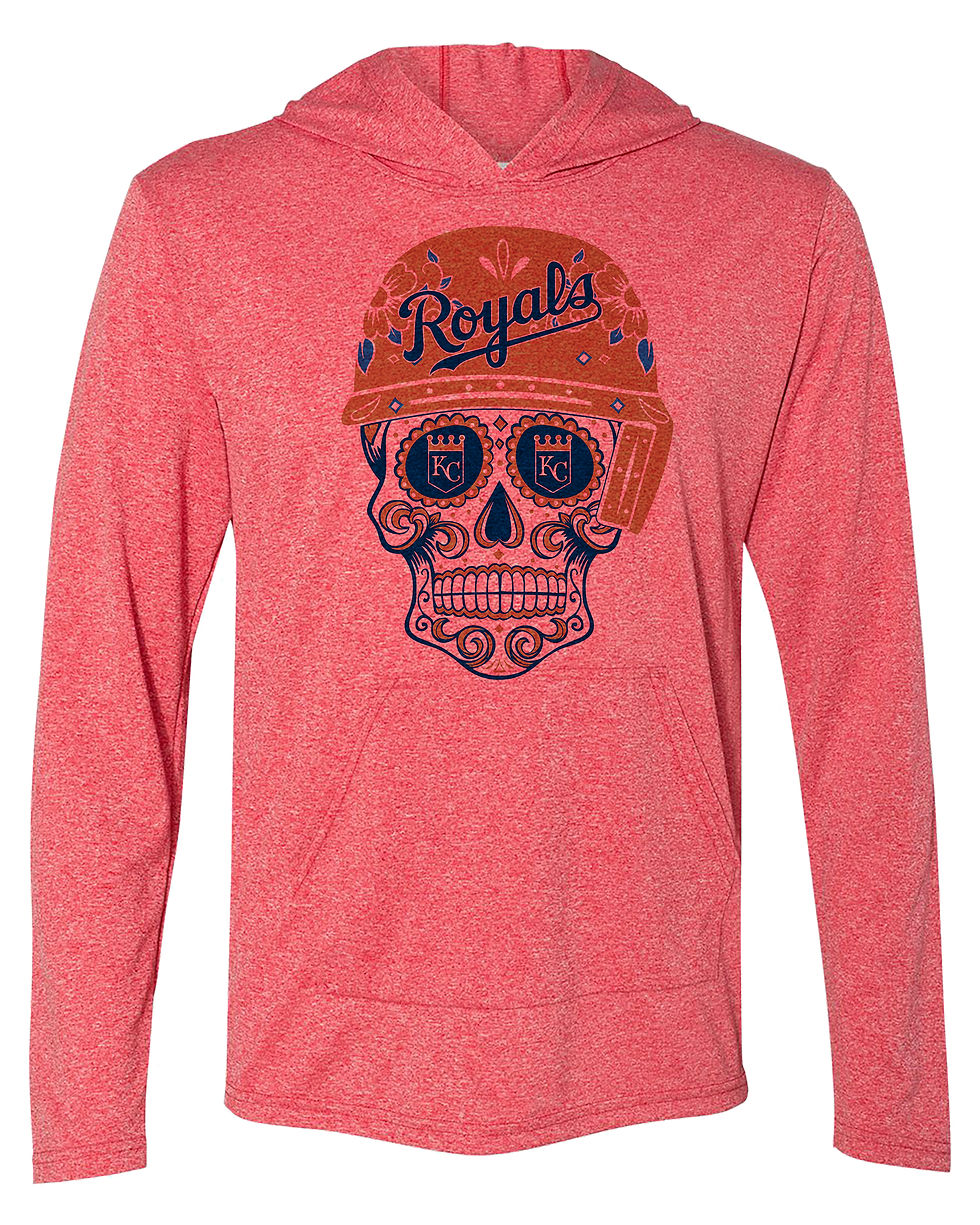 Thumbnail: 210210.14 Royals Sugar Skull - Thin Hoodie