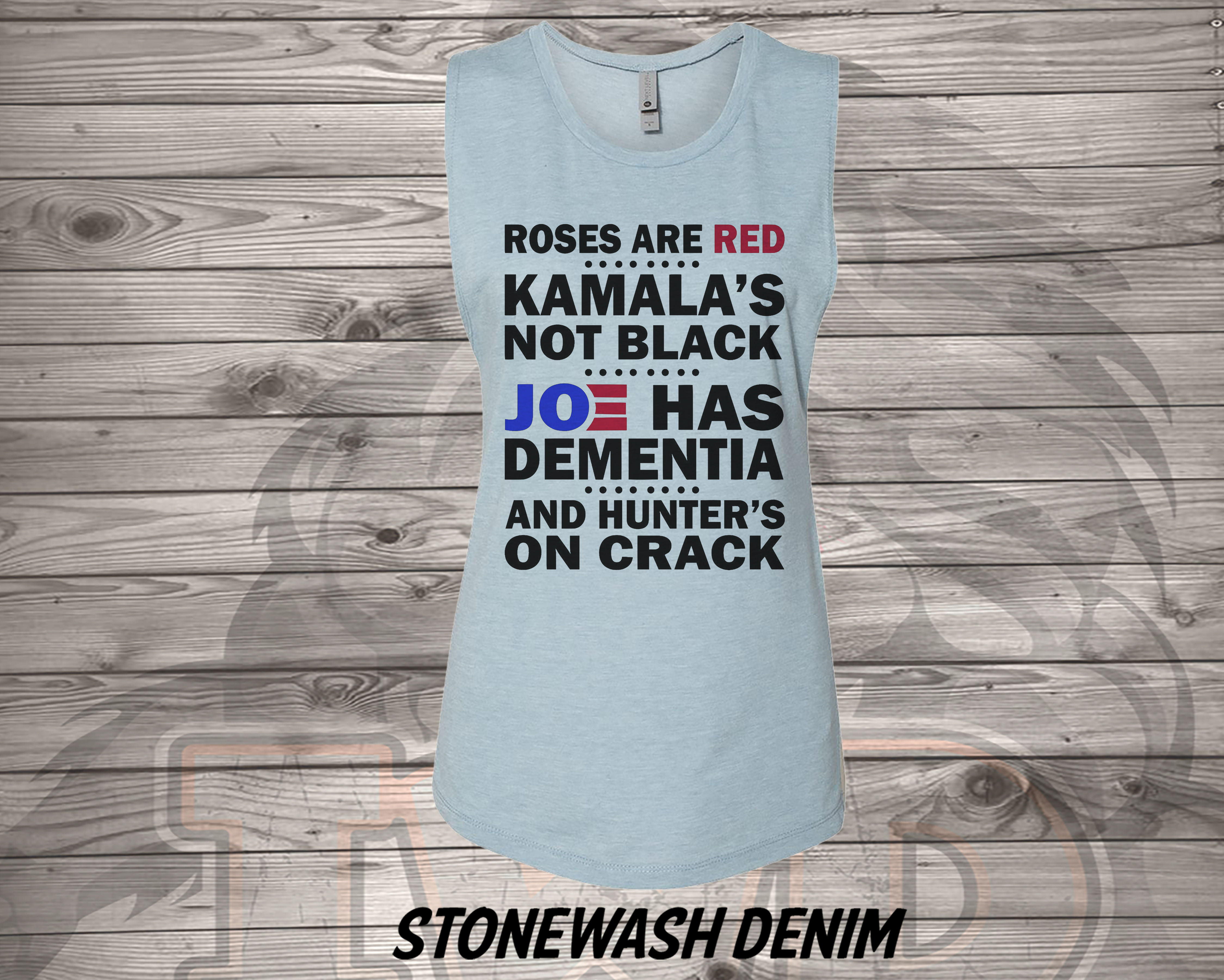 211101.6 Roses Are Red Kamalas Not - Womens NL Tank