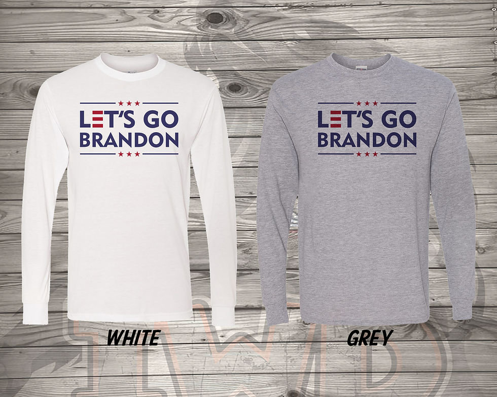 Thumbnail: 211015.1 Let's Go Brandon Stars - Long Sleeve