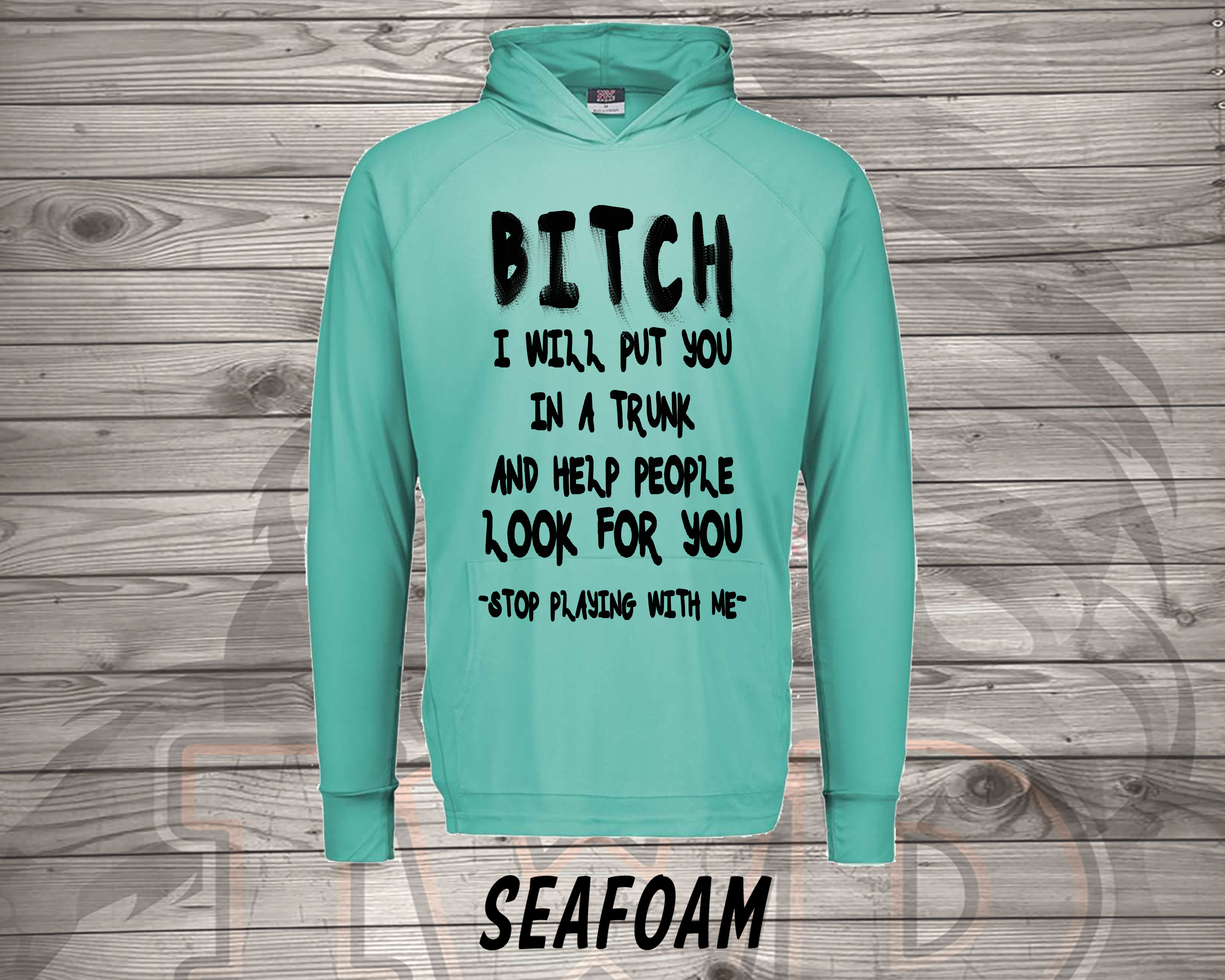 20710.2 Bitch, I will put in a trunk - Long Sleeve Hoodie