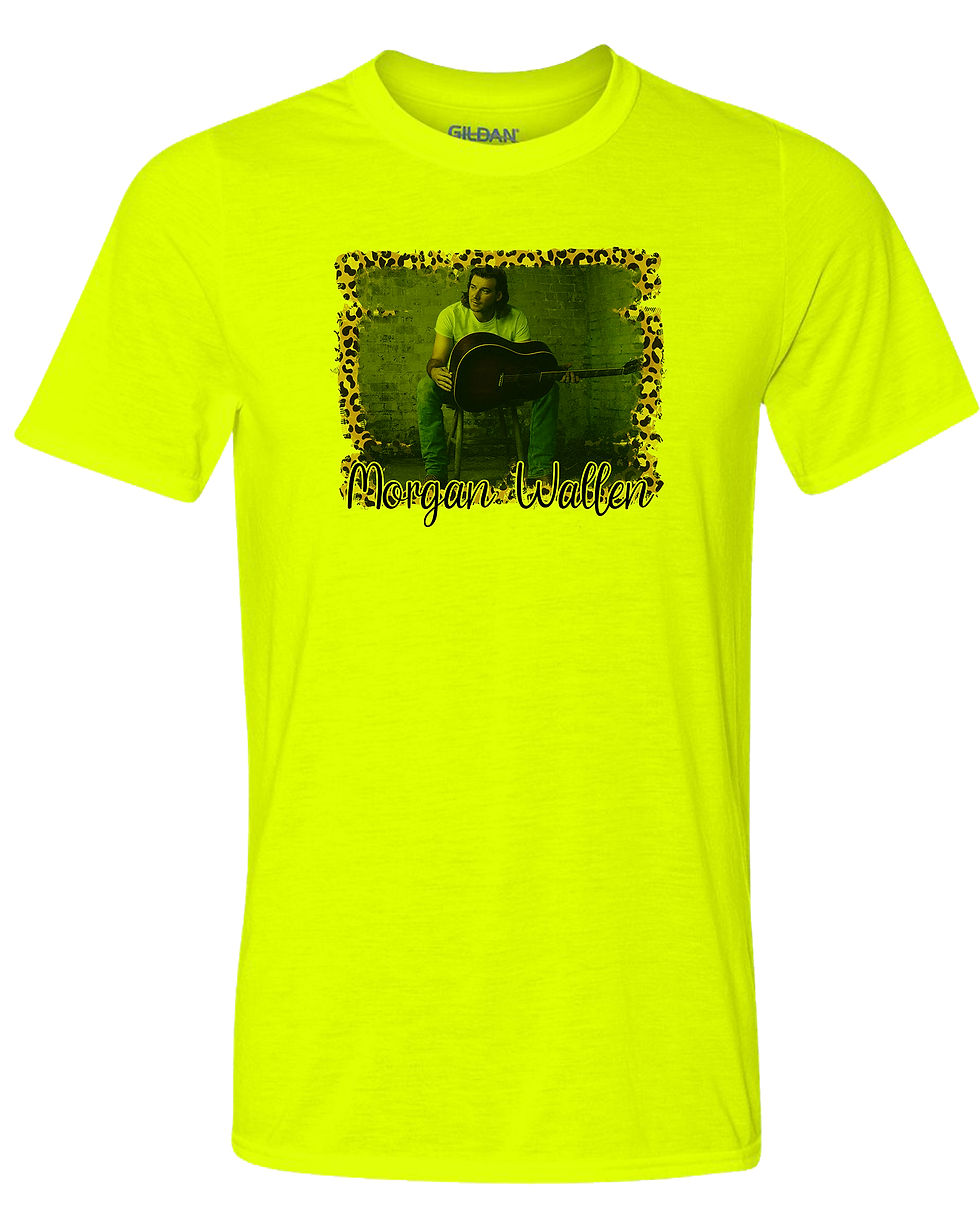 Thumbnail: 210413.10 Morgan Wallen Picture Cheetah - T shirt
