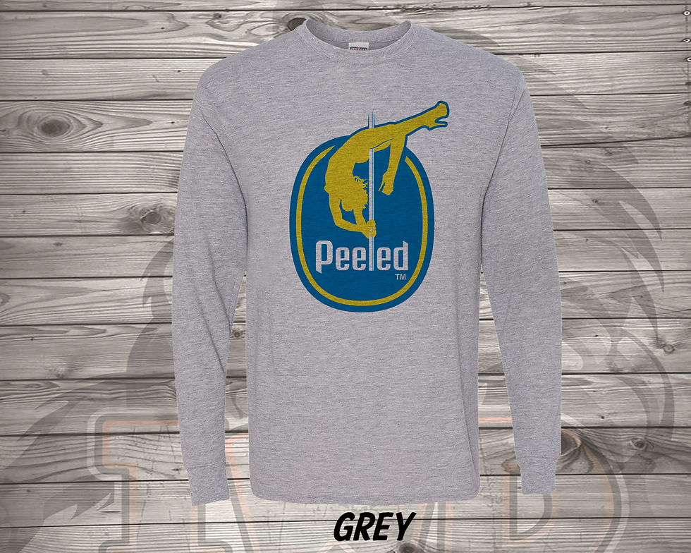 210803.9 Peeled Logo - LS T shirt