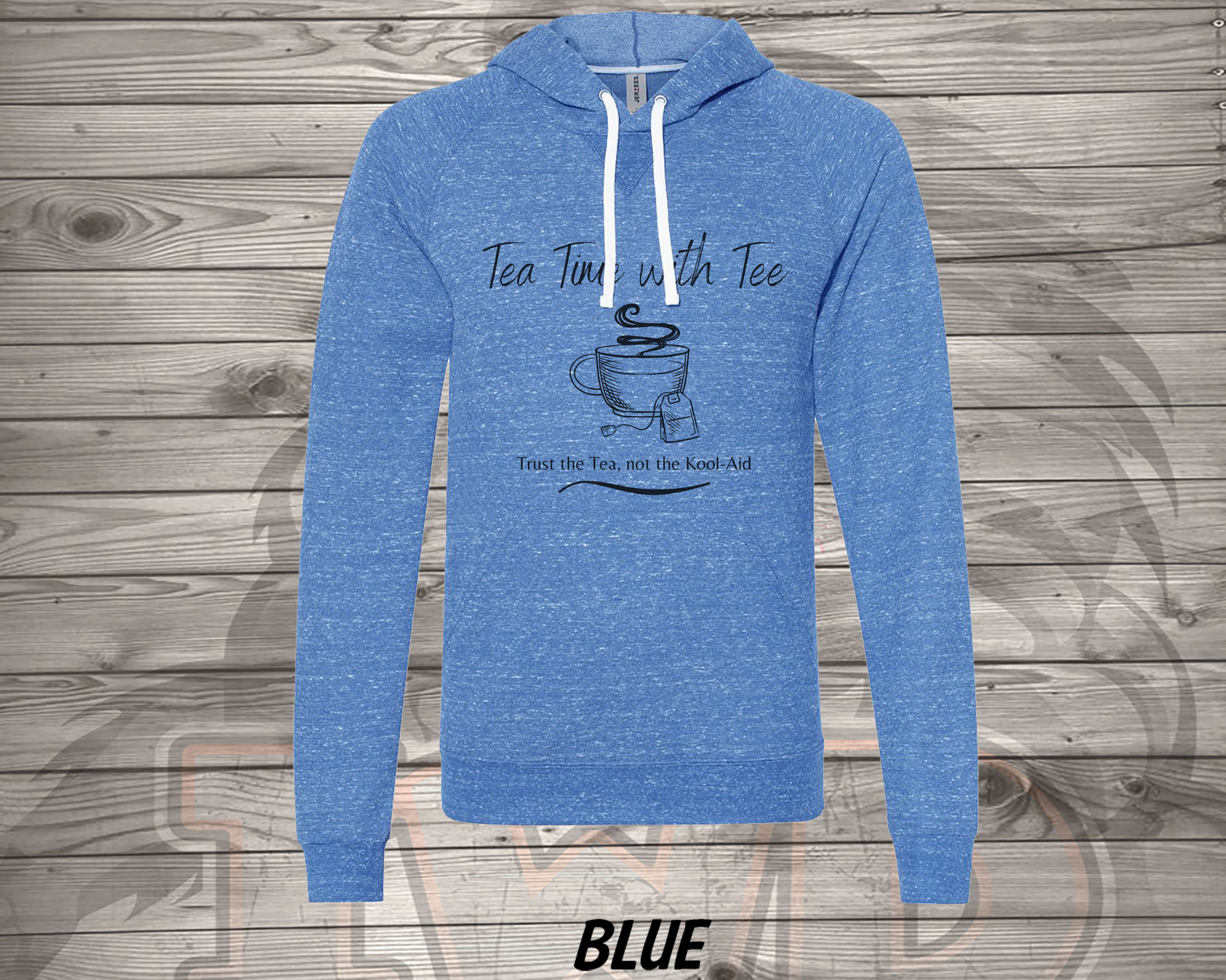210824.1 Tea Time with Tee - Mens Hoodie