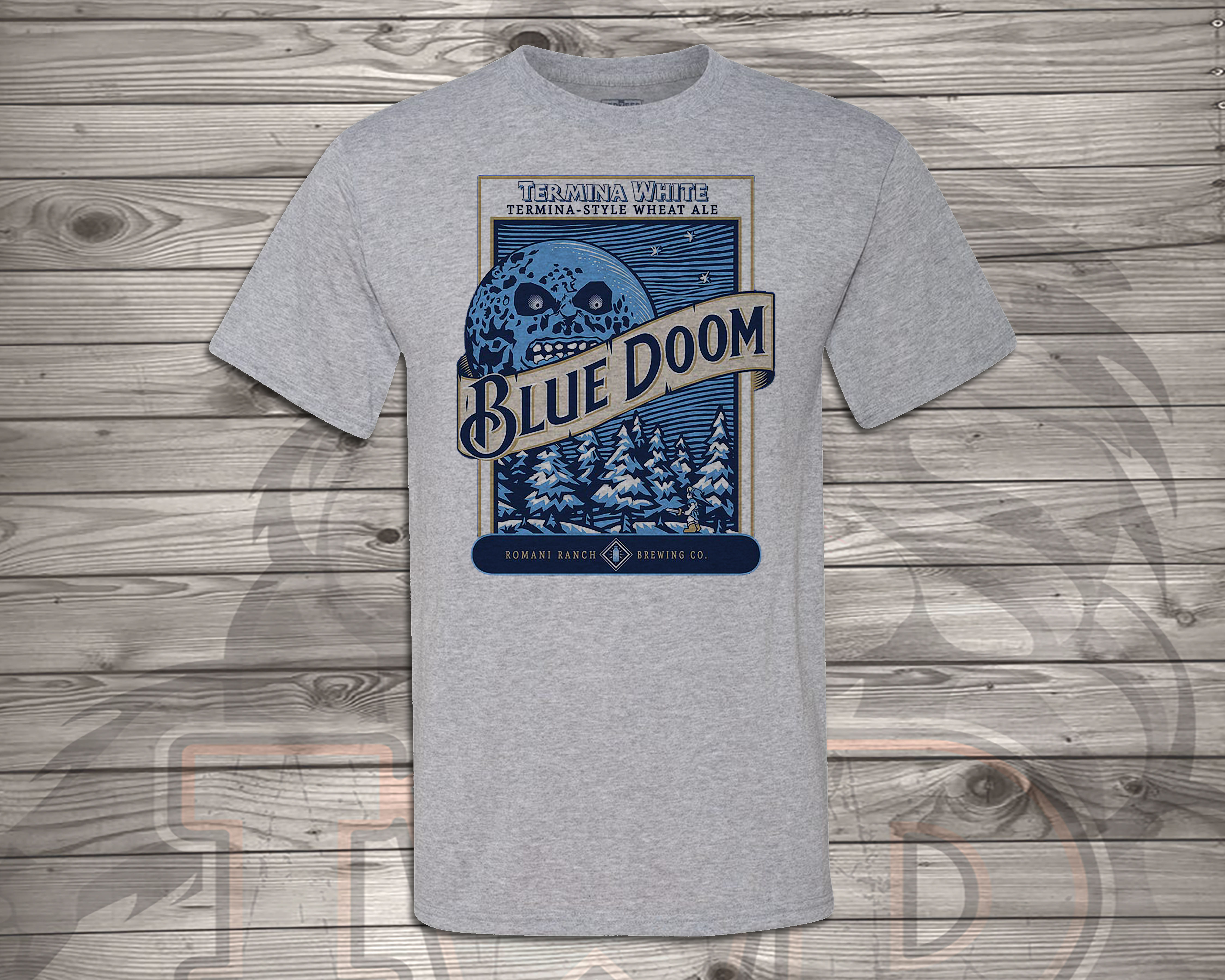210712.11 Blue Hyrule Moon - Stand Alone Shirt