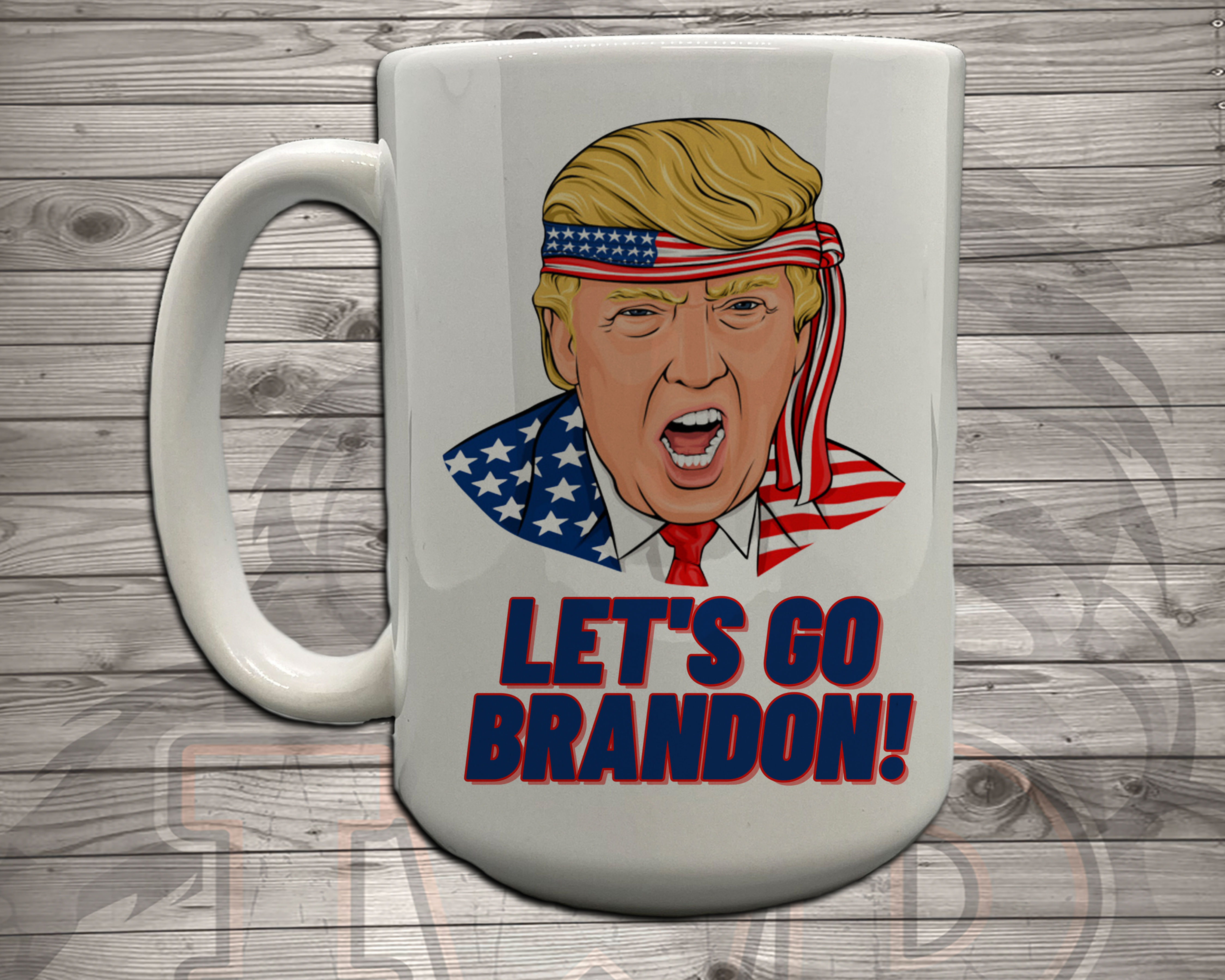 211015.5 Trump - Let's Go Brandon - 5 Styles of Mugs