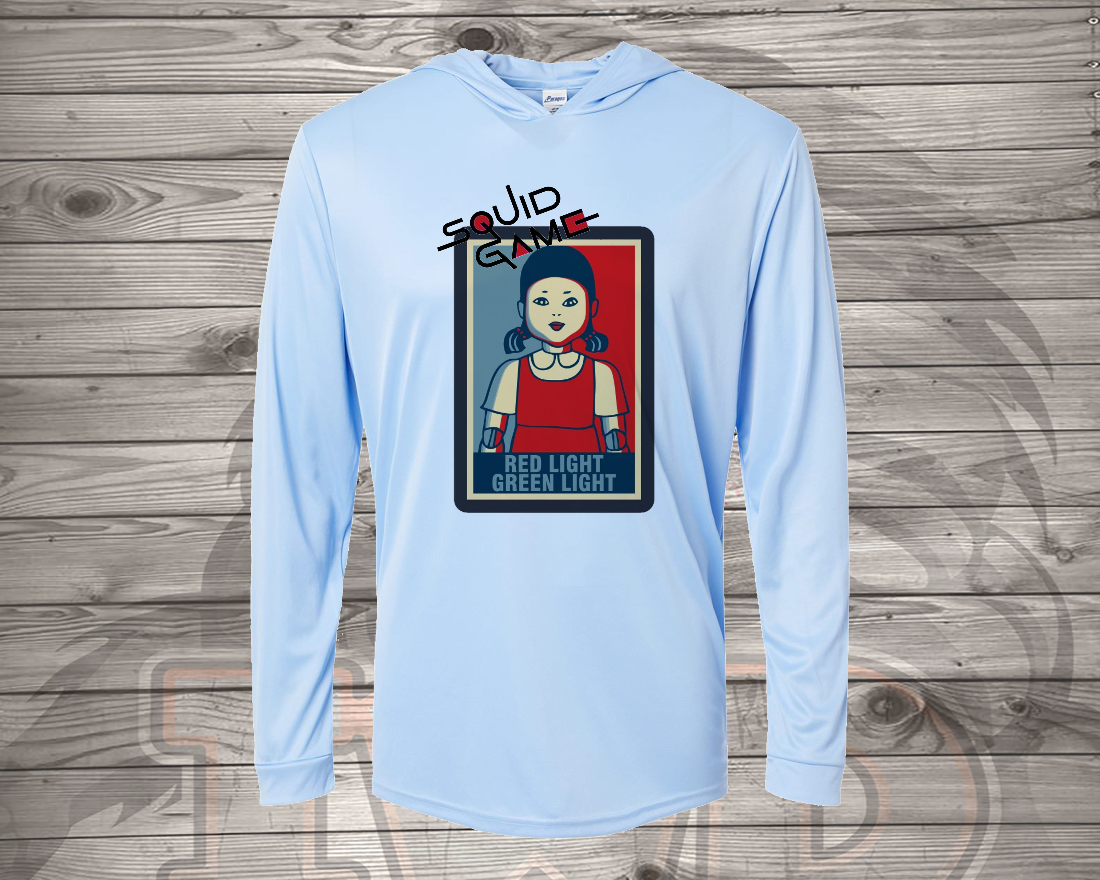 211127.5 Squid Game Red Light Green Light - Long Sleeve New Thin