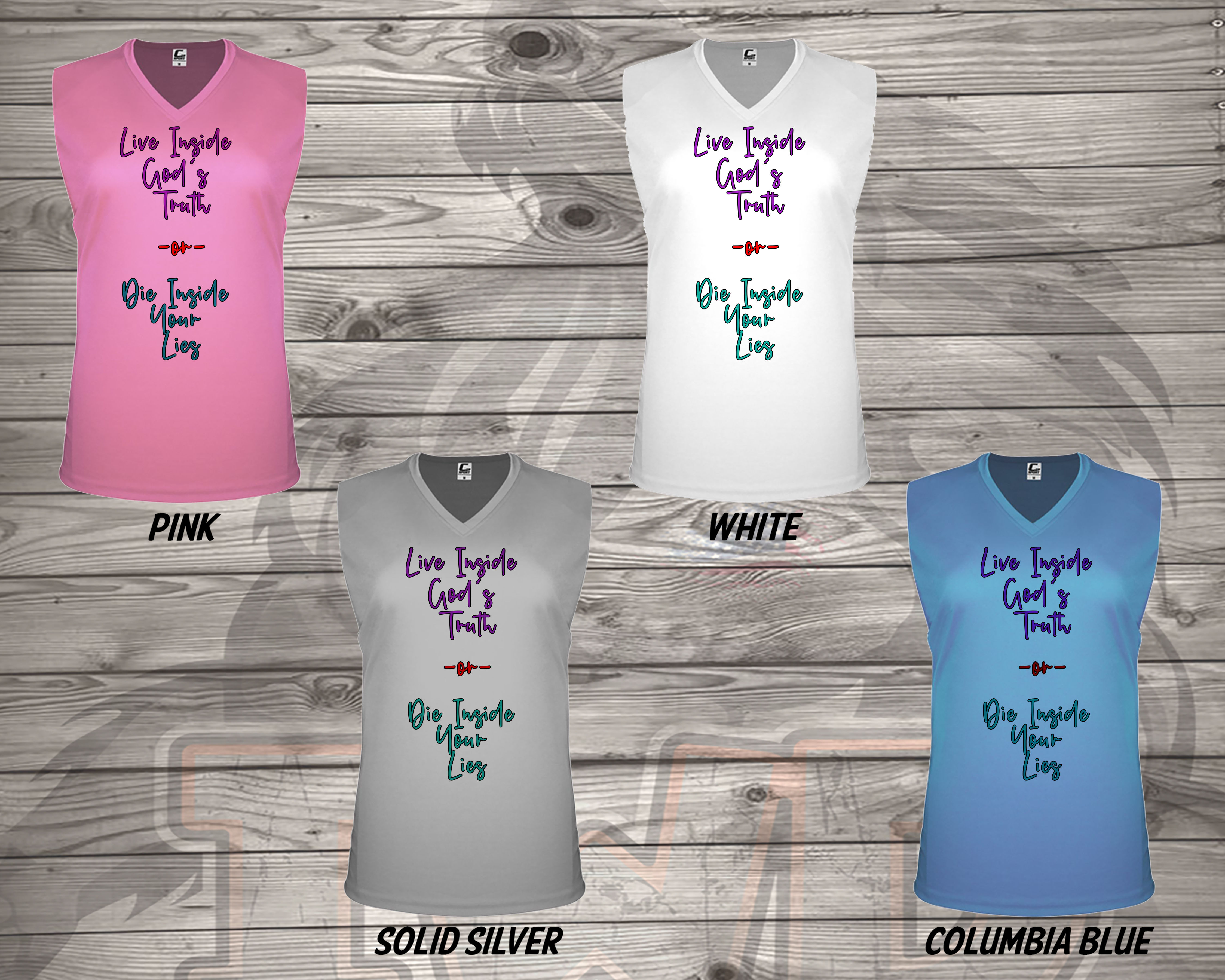 210612.2 - Live Inside God Truth - Womens V Neck