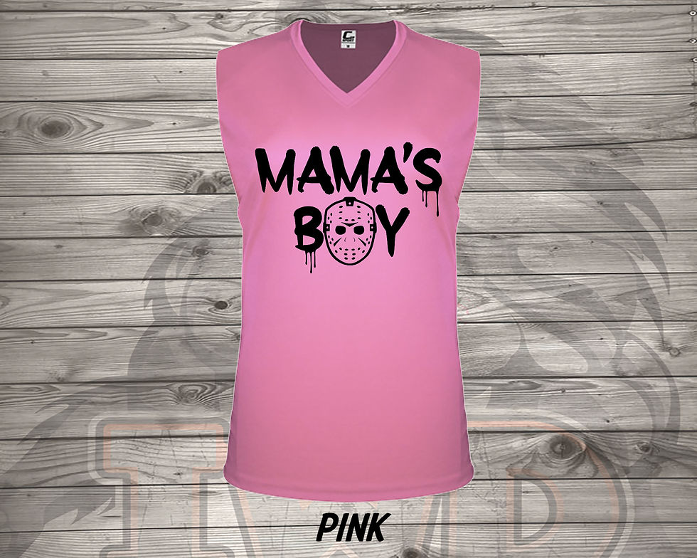211011.13 Jason - Mamas Boy - Womens V Neck Tank