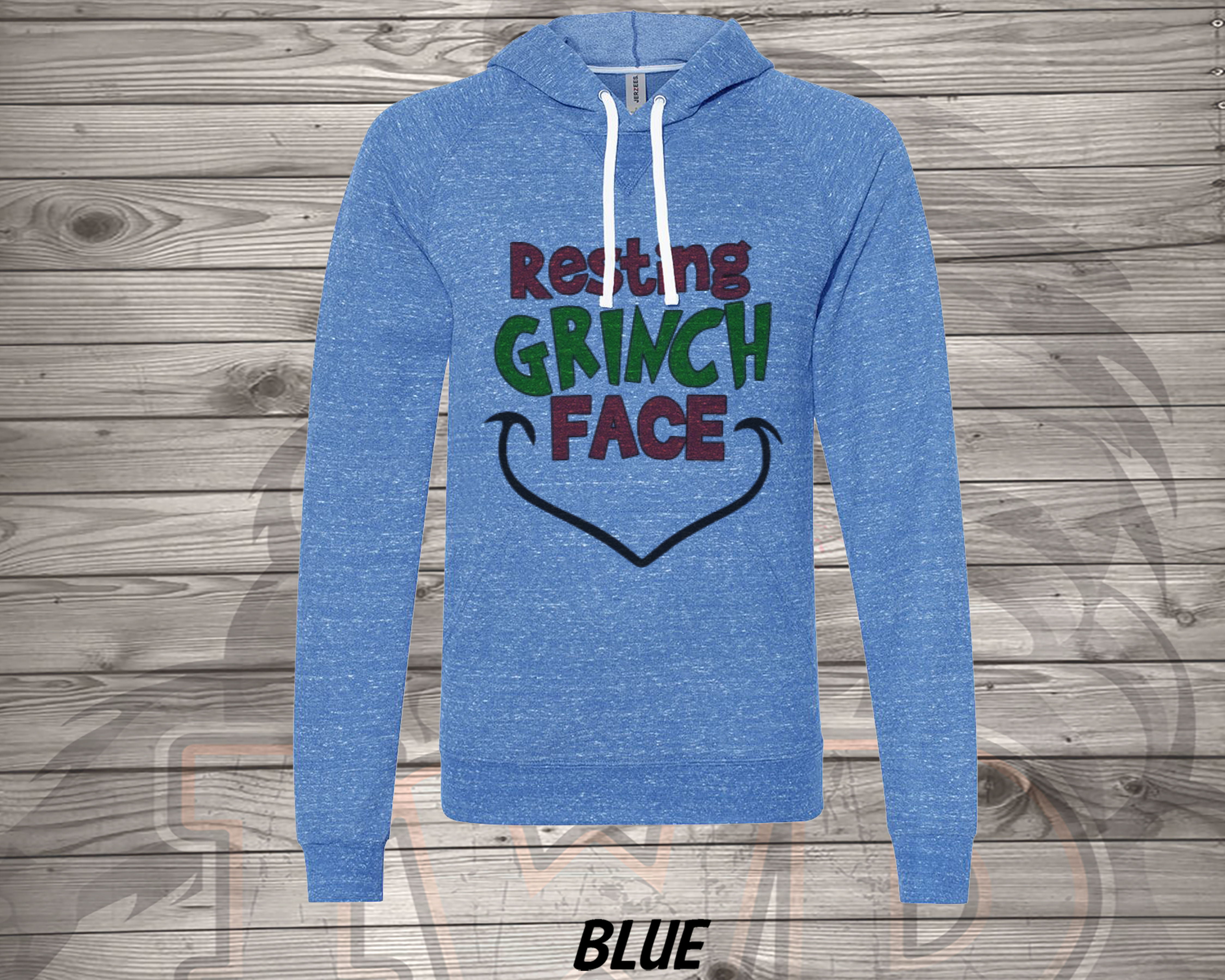 211101.3 Resting Grinch Face -Mens Hoodie