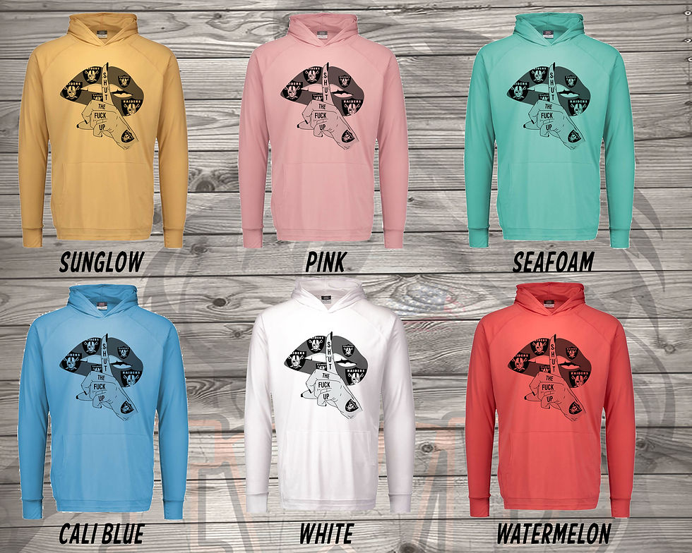 Thumbnail: 210929.1 Raiders Shut The Fuck Up - Thin Hoodie