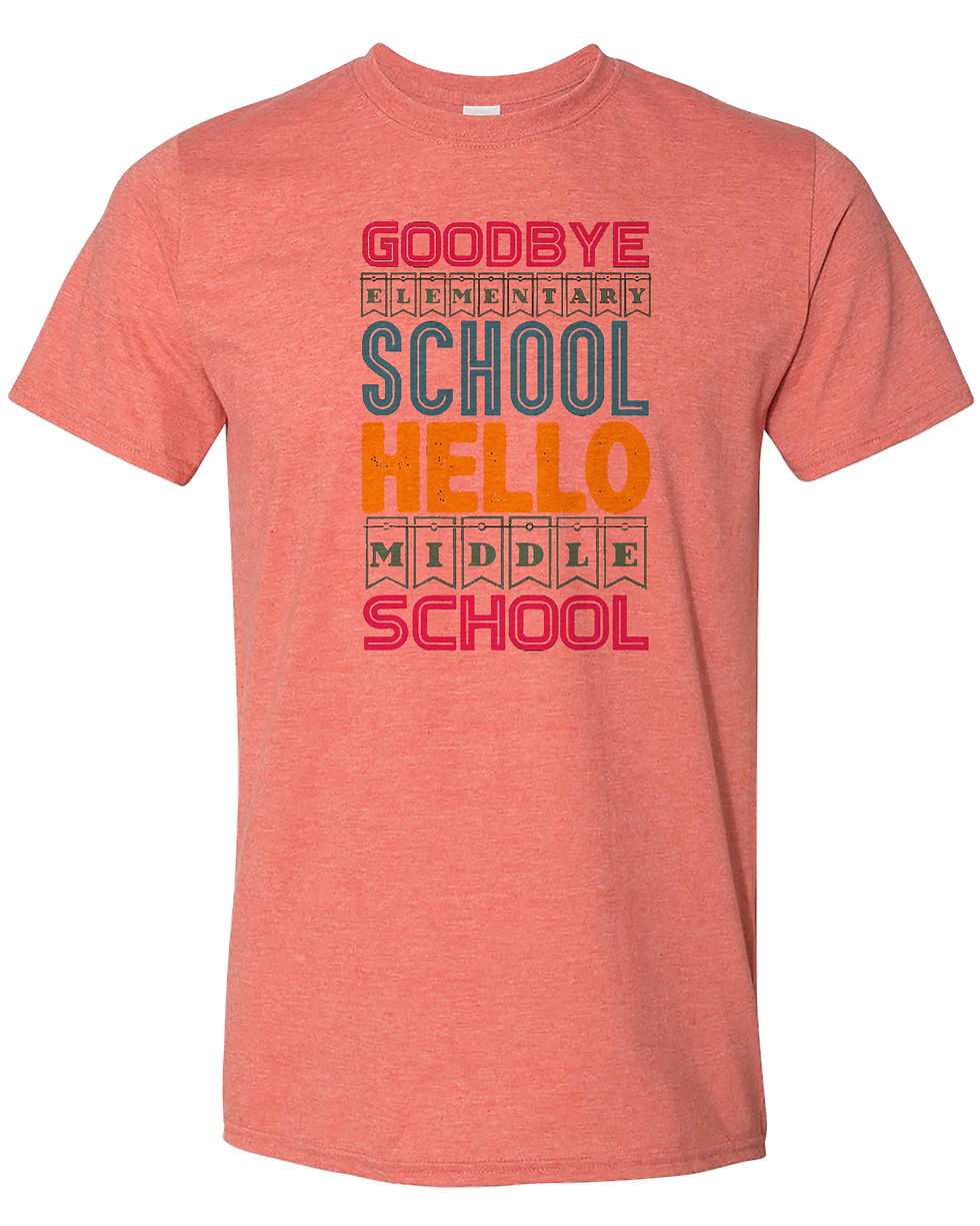 Thumbnail: 210525.7 Goodbye Elementary - T shirt