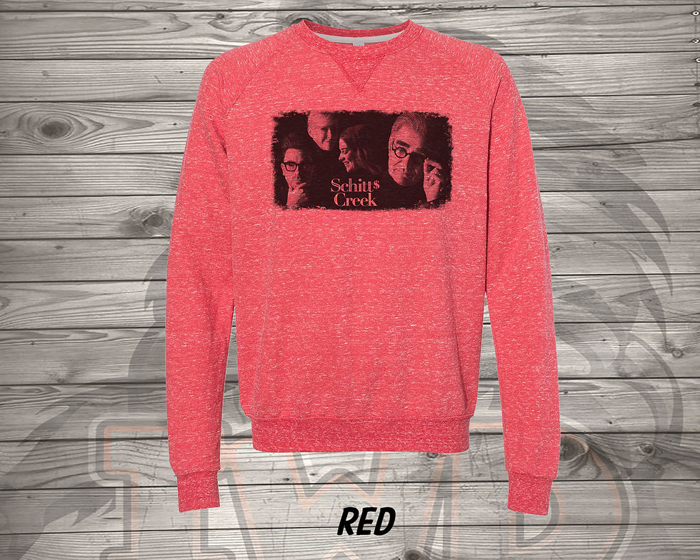 201003.6 Schitts Creek - Black & White - Sweatshirt