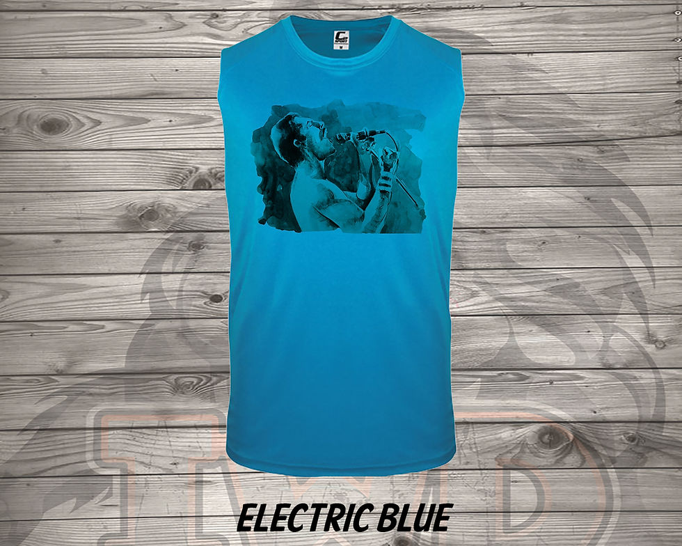 201101.1 Freddie Mercury - Most Amazing Voice - (Men's Tank)