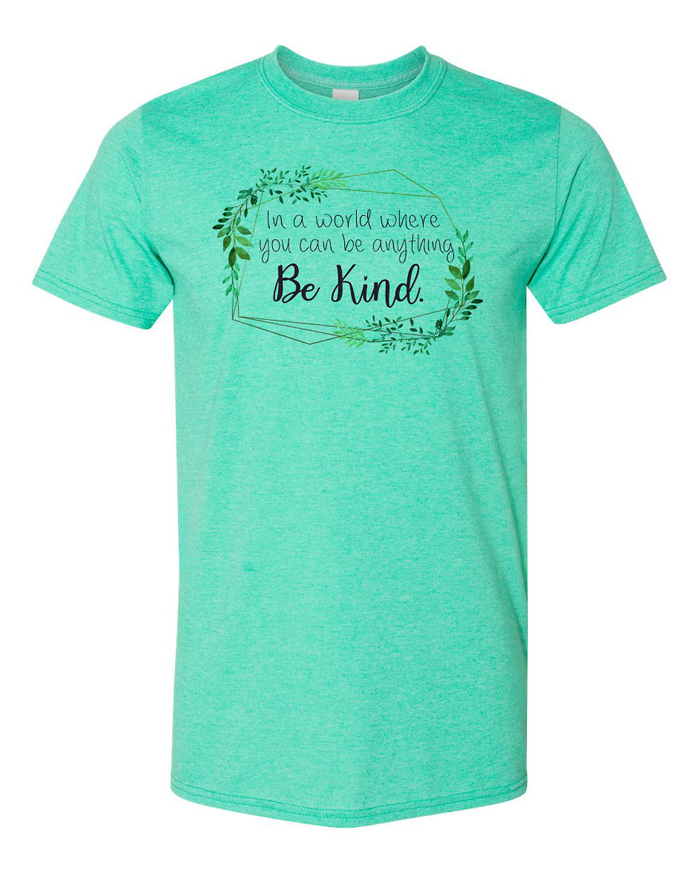 201006.2 Be Kind Floral - T shirt