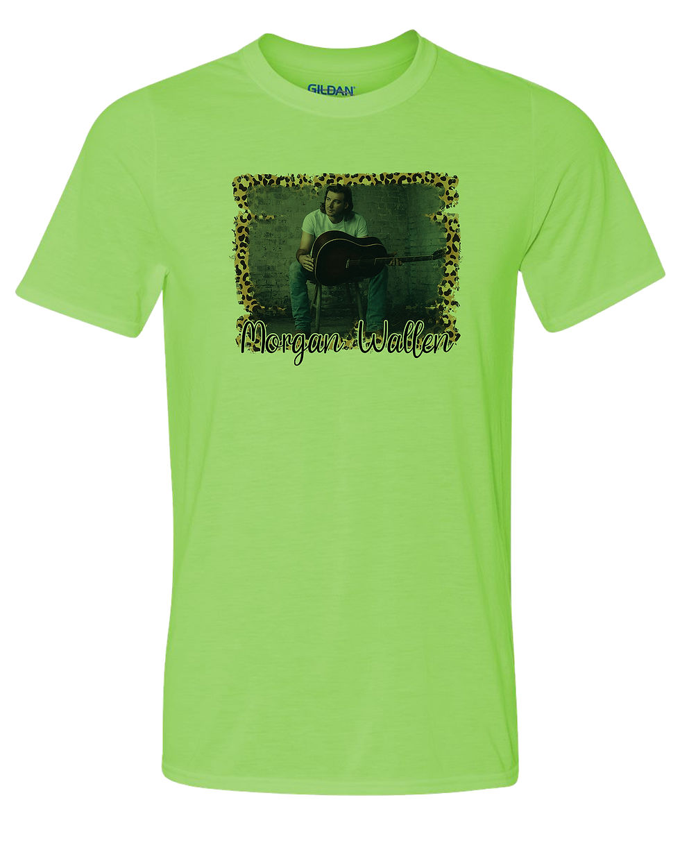 Thumbnail: 210413.10 Morgan Wallen Picture Cheetah - T shirt