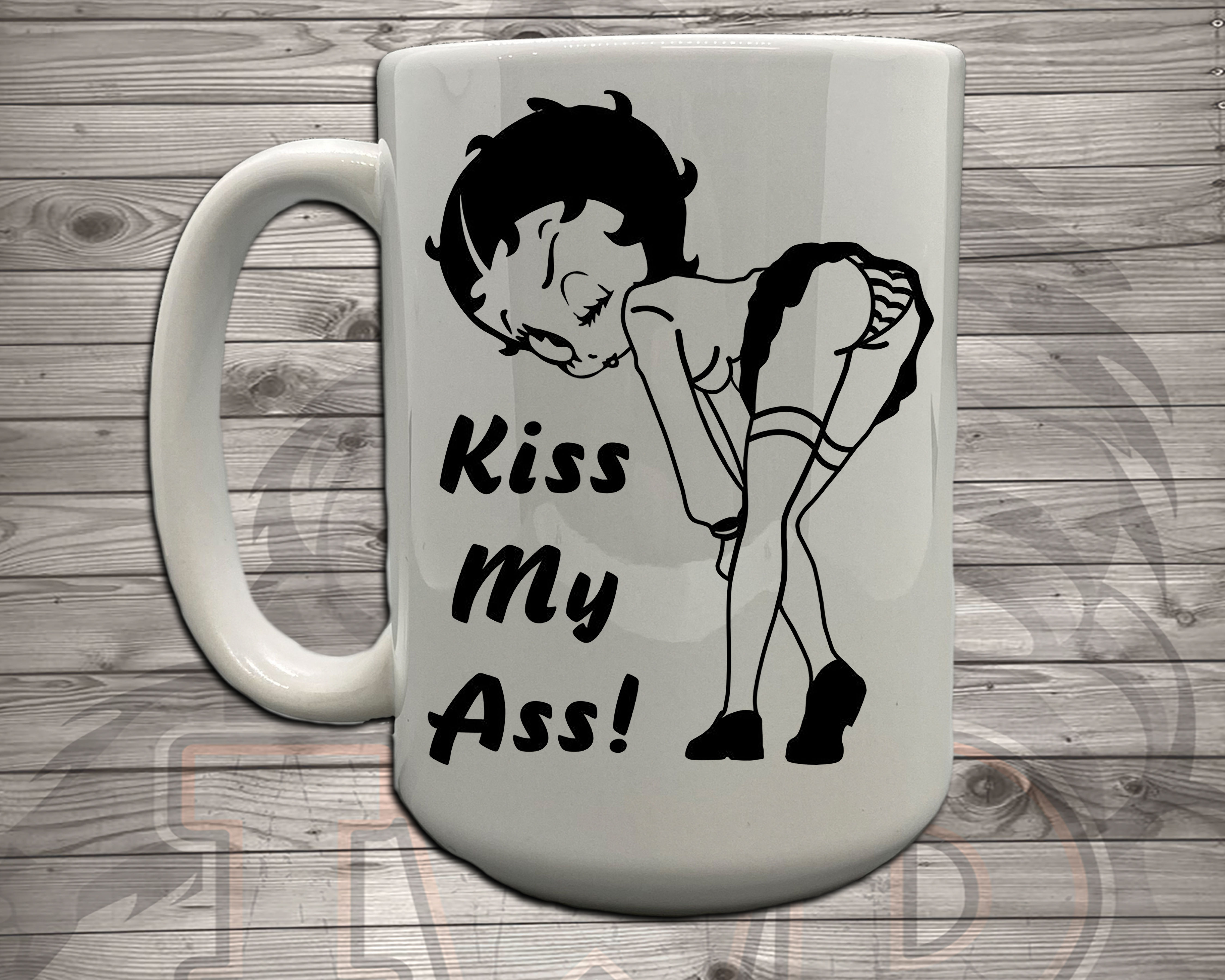 210105.12 Kiss My Ass - 5 Styles of Mugs