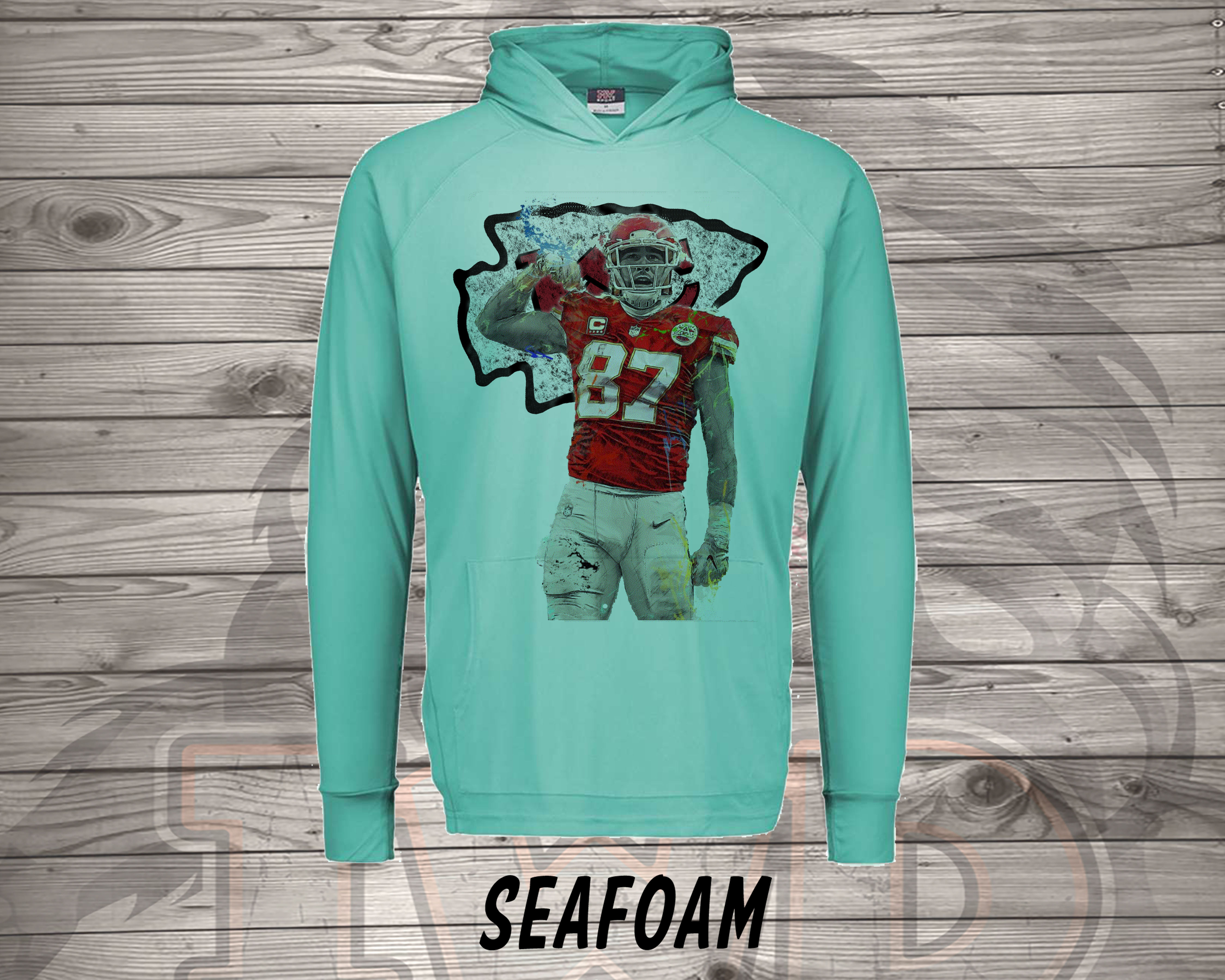 210929.6 Kelce 21 - No Chiefs - Thin Hoodie