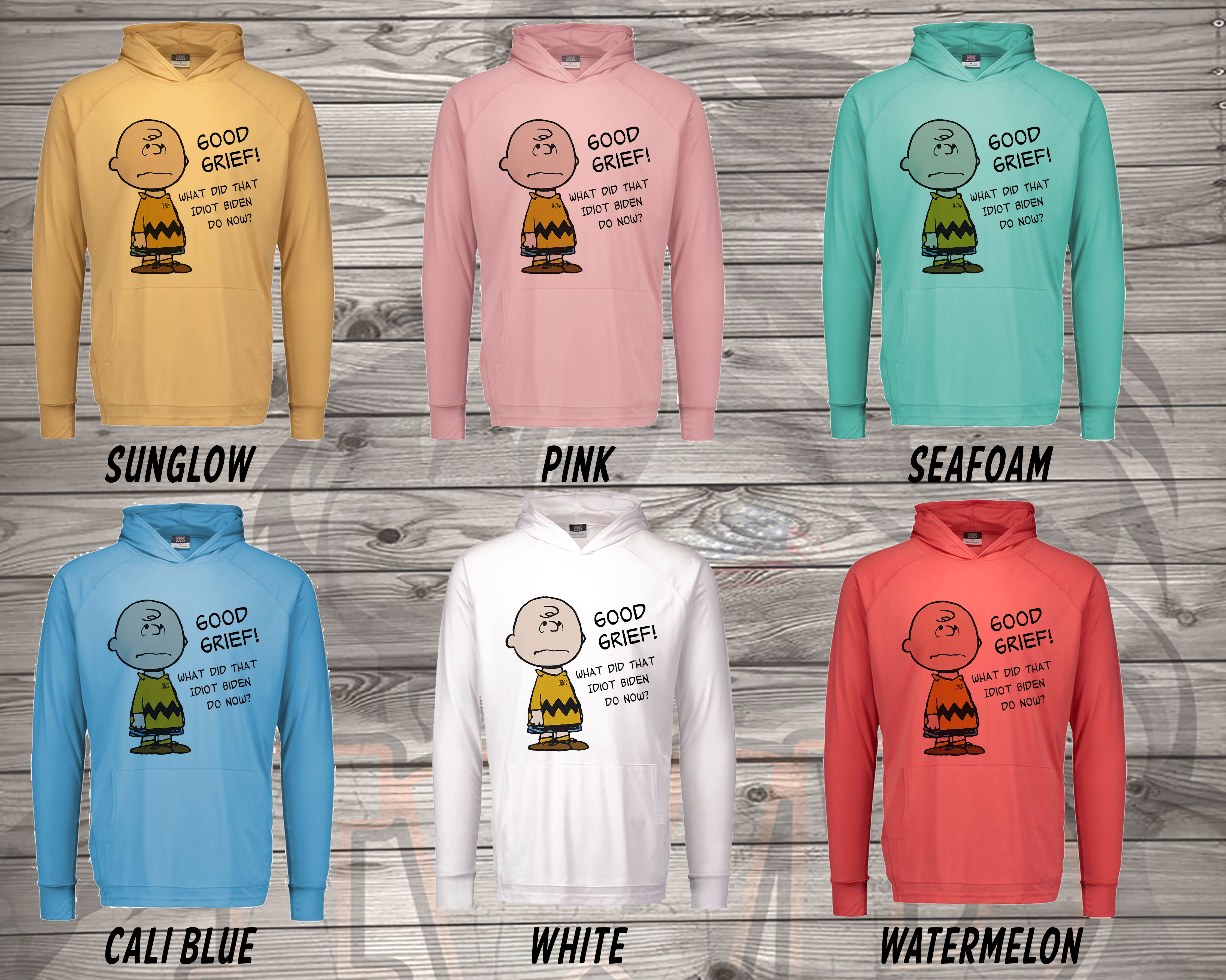 211107.3  Good Grief - What did that idiot Biden Do now- Thin Hoodie