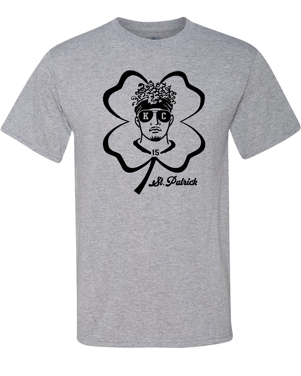 210224.3 St Mahomes Day Black Print