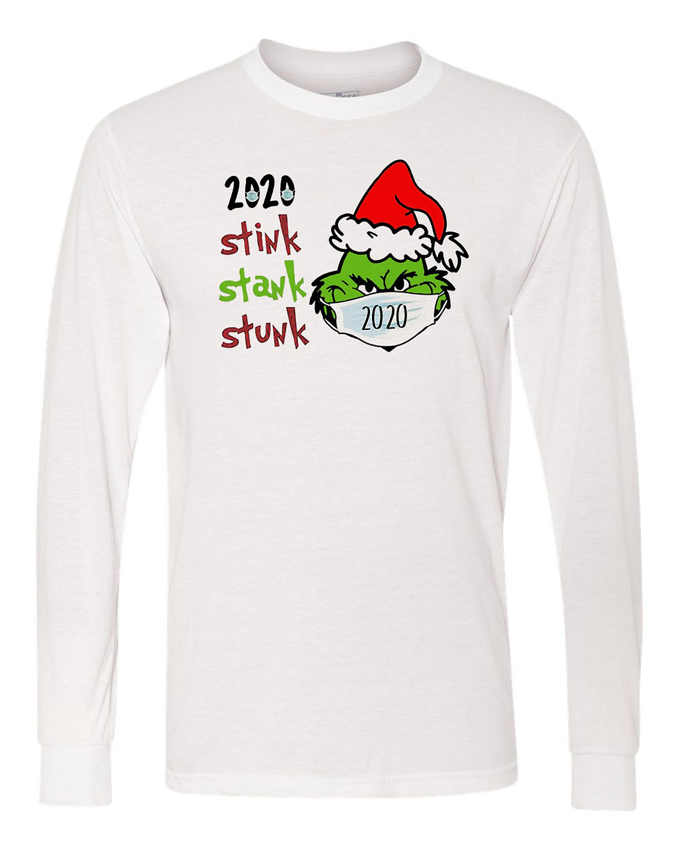 201205.1 2020 stink stank stunk - LS T shirt