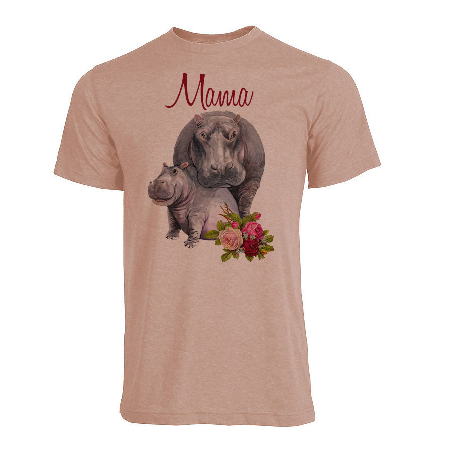 20830.1 Mama Hippo - T shirt