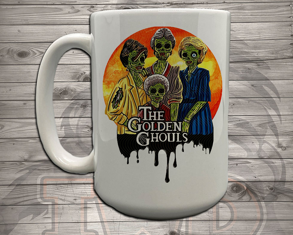211011.16 Golden Ghouls - Coffee Mug