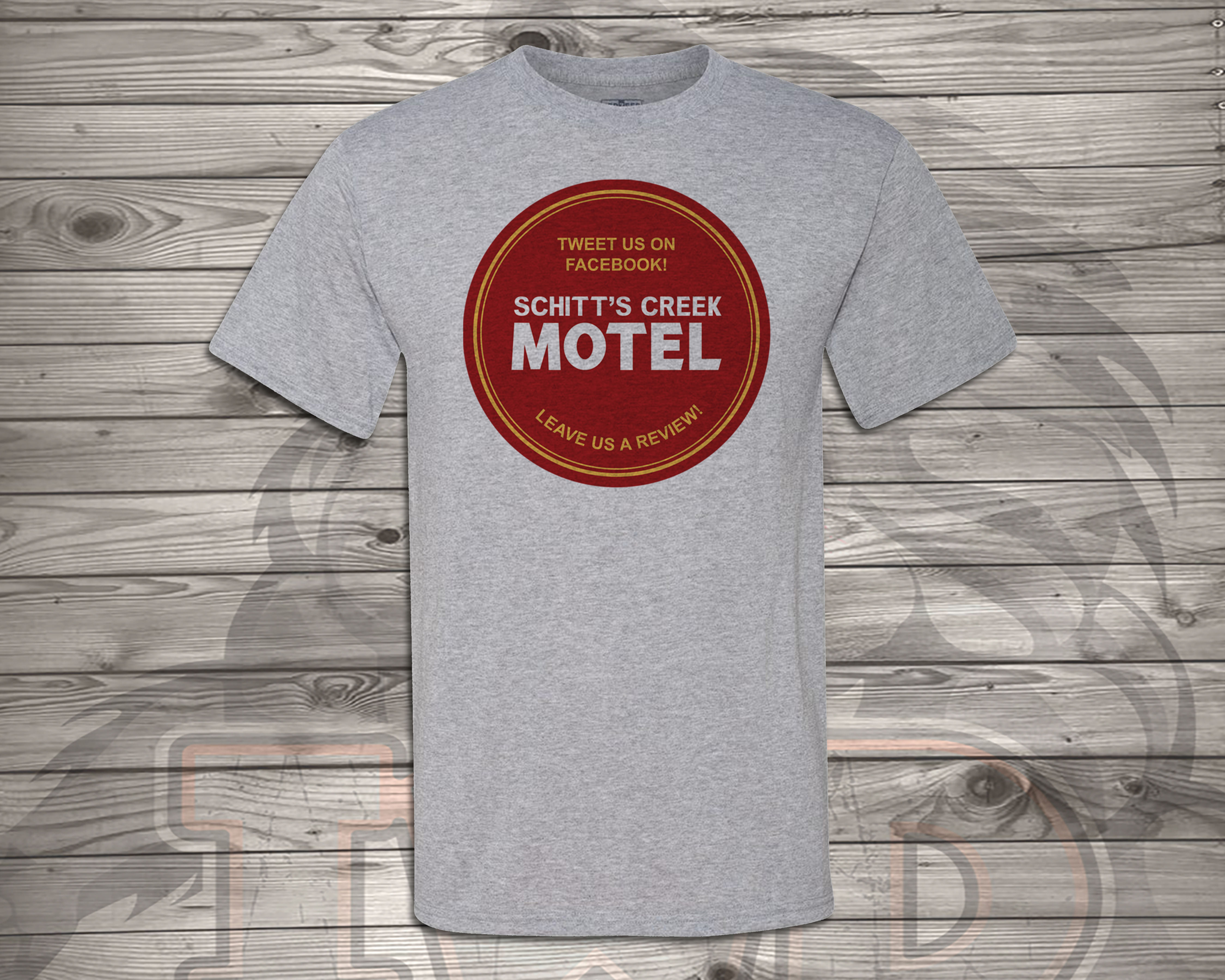 20724.2 Tweet Us On Facebook - Schitts Creek Motel