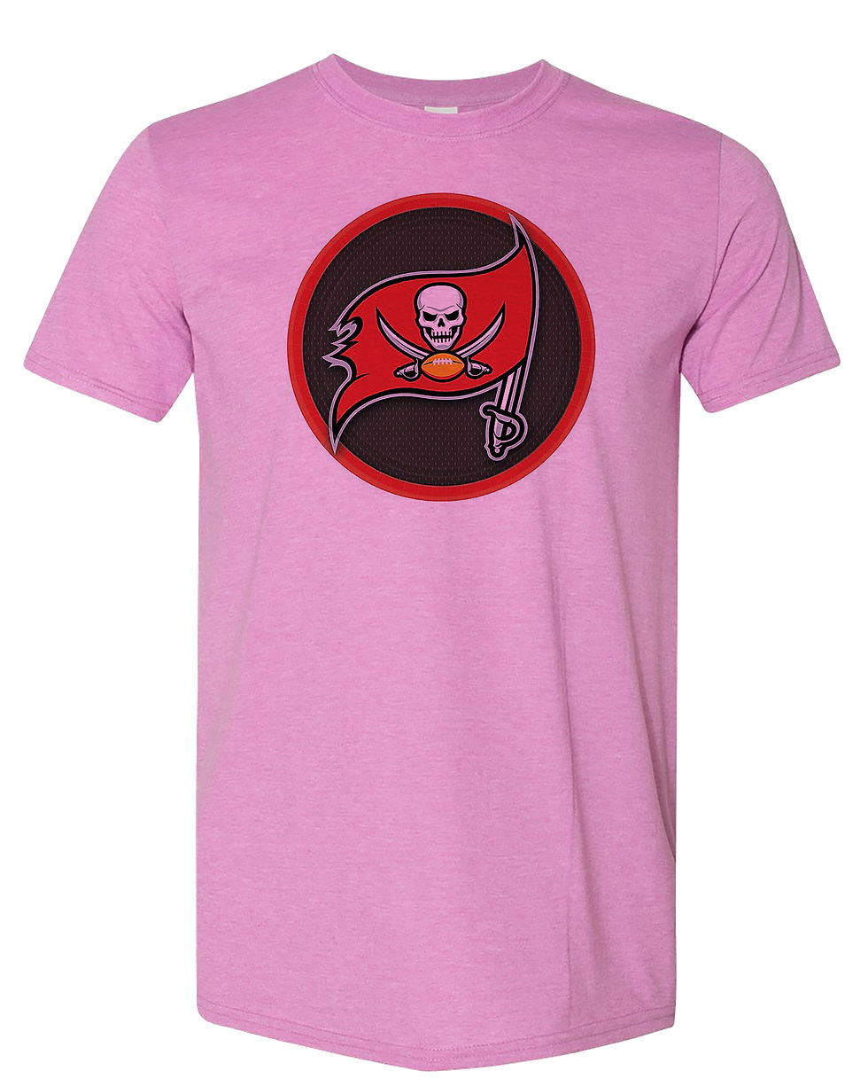 Thumbnail: 210207.4 Buccaneers Metal Circle - T shirt
