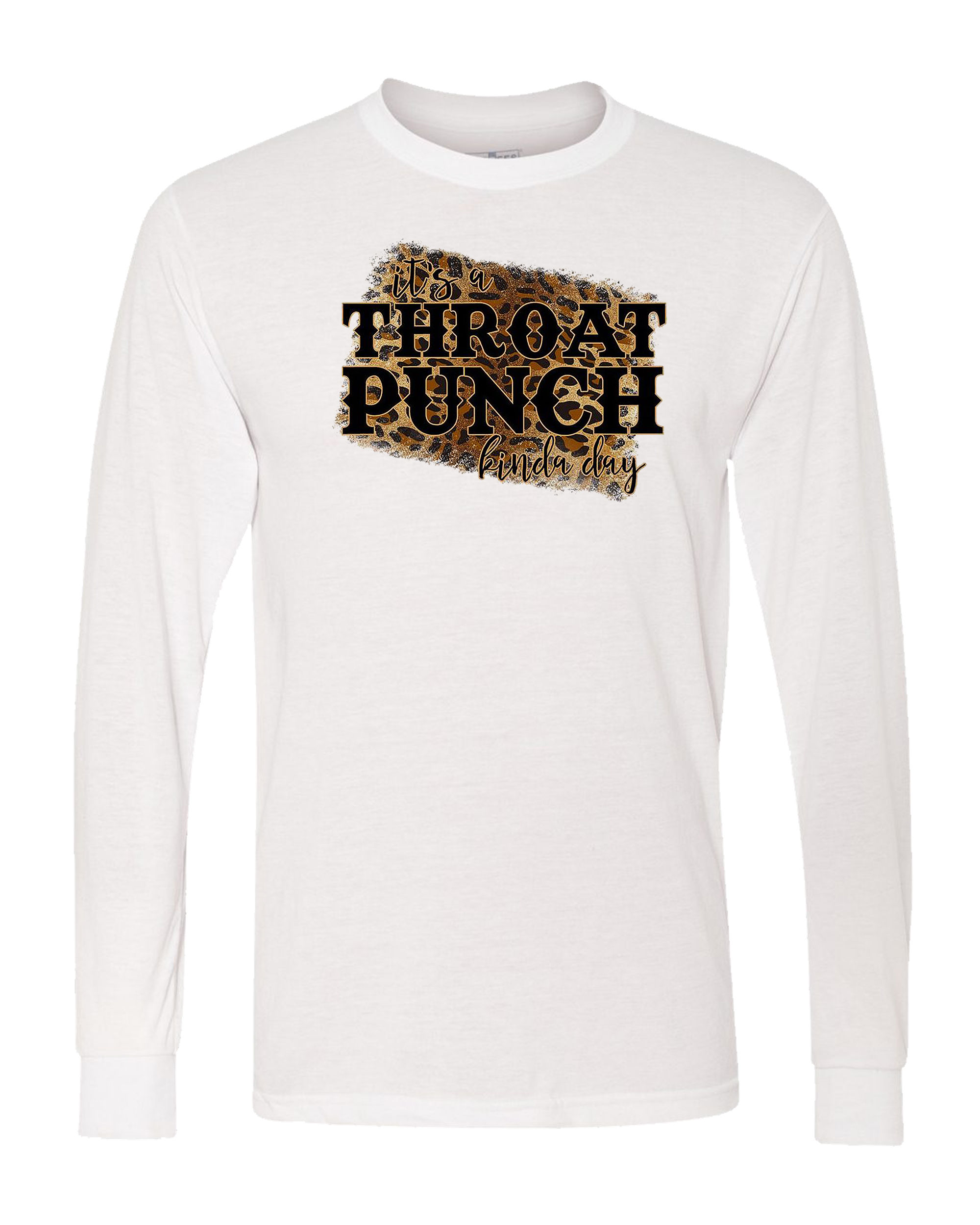 210413.5 Cheetah Throat Punch - LS T shirt