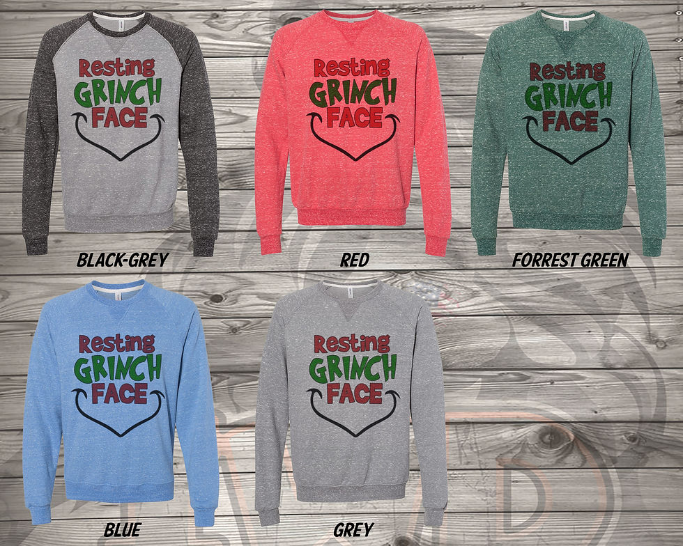 Thumbnail: 211101.3 Resting Grinch Face - Sweater