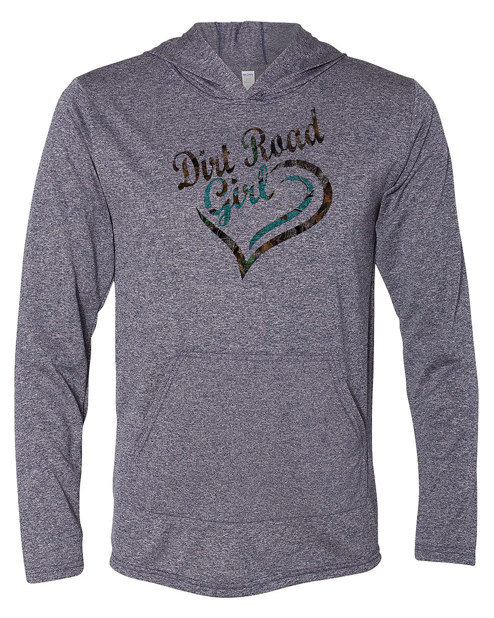 Thumbnail: 210413.6 Dirt Road Girl - Thin Hoodie