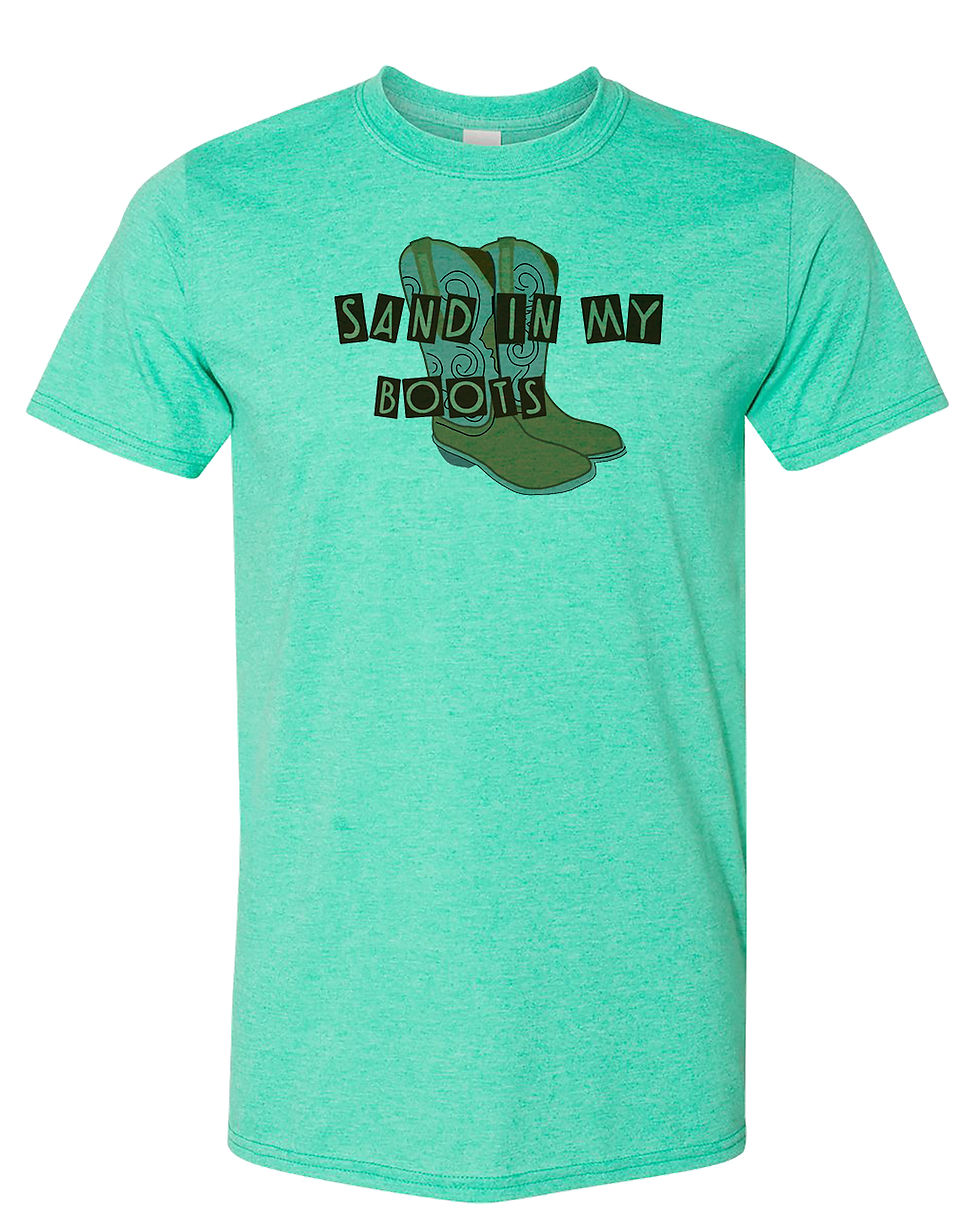 Thumbnail: 210413.8 Sand In My Boots - T shirt