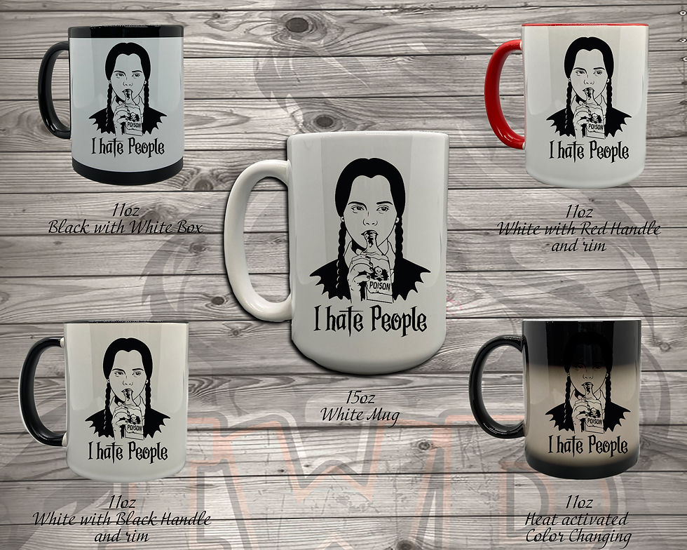 Thumbnail: 211011.19 Wednesday Adams - Coffee Mug